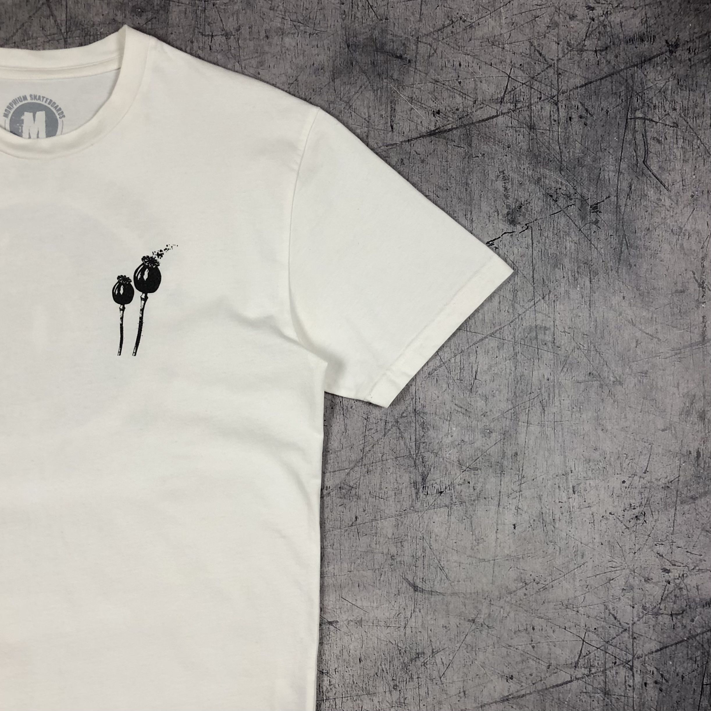 Vintage Y2K Morphium Skateboards Opium Tee Size US M / EU 48-50 / 2 - 7 Thumbnail