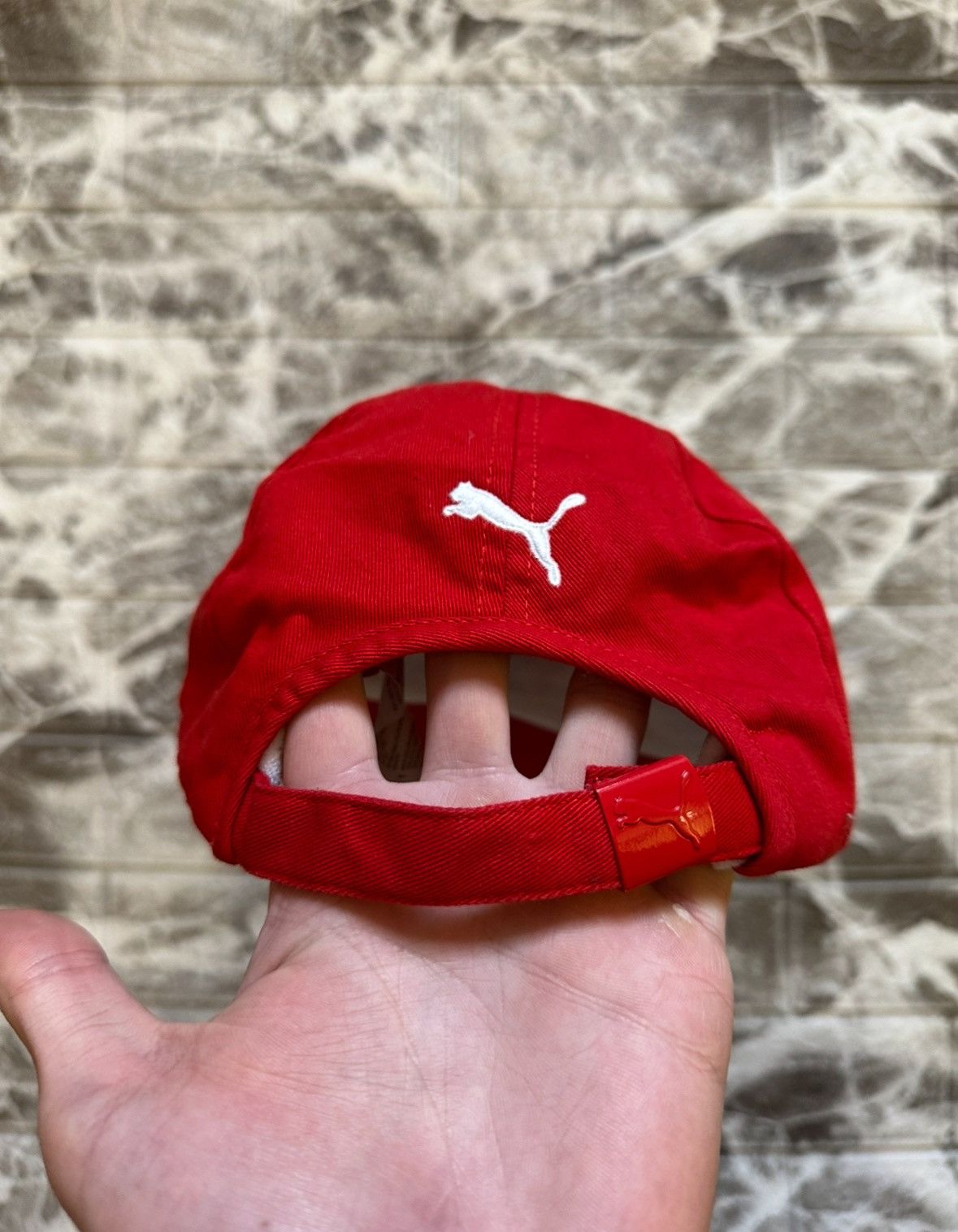 Puma Vintage Puma Ferrari One F1 Racing Hat Cap Red One Size 90s Size ONE SIZE - 4 Thumbnail