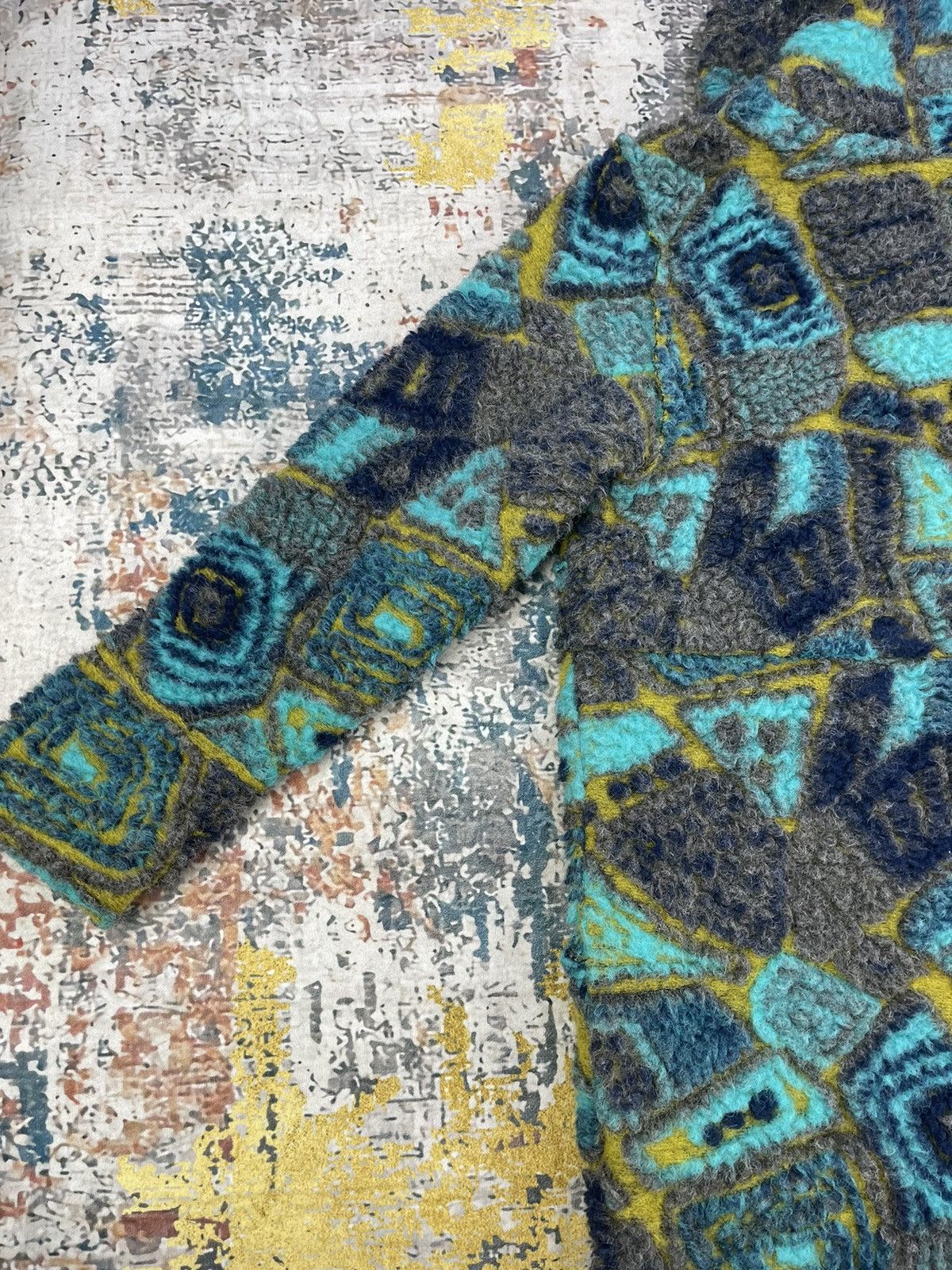 Japanese Brand Miyako Sen-I Hooded Boho Azure Tribe Native Jackets Size ONE SIZE - 7 Thumbnail