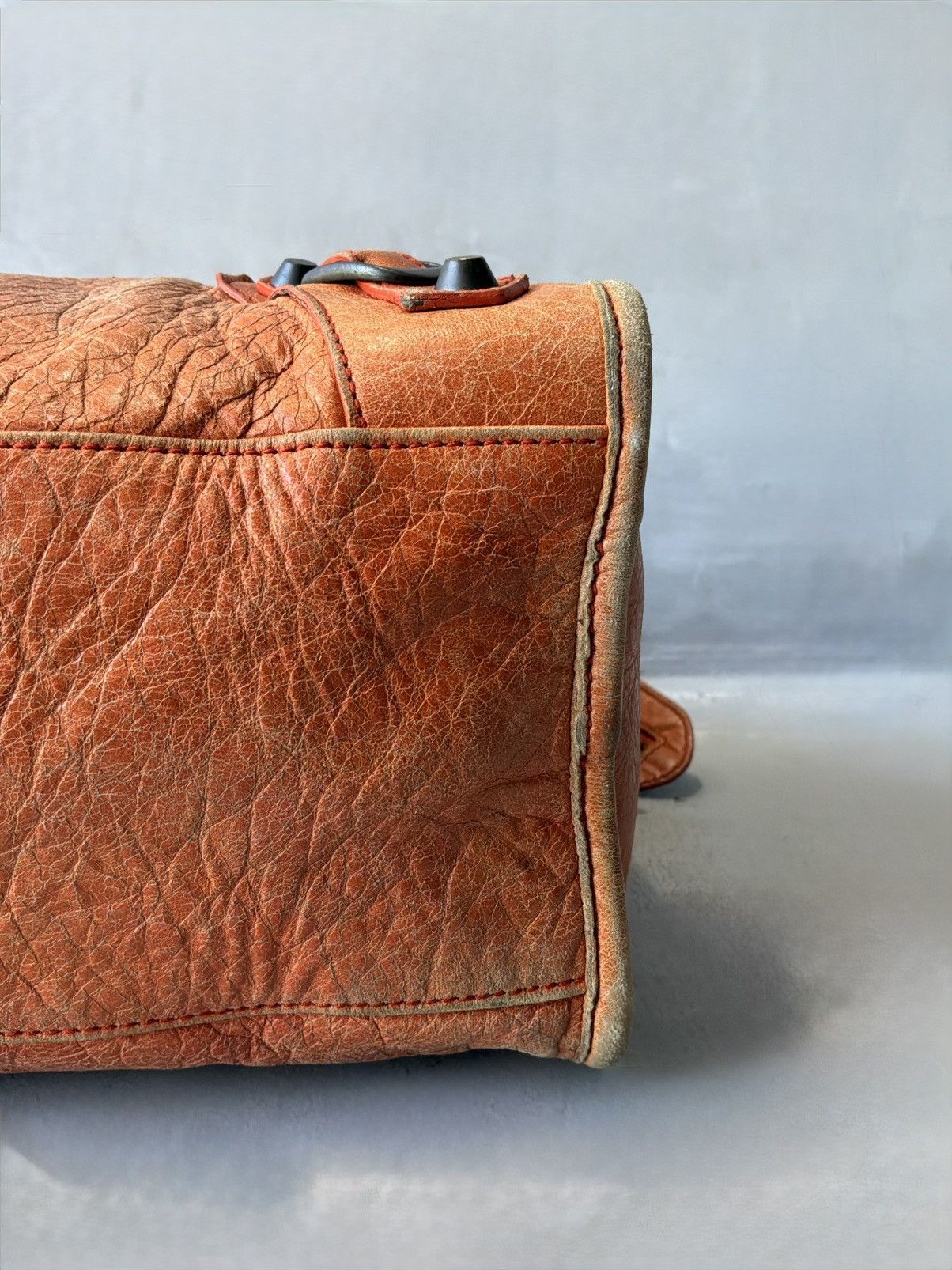Balenciaga Balenciaga - Classic City - Orange Lambskin Bag Size ONE SIZE - 13 Thumbnail