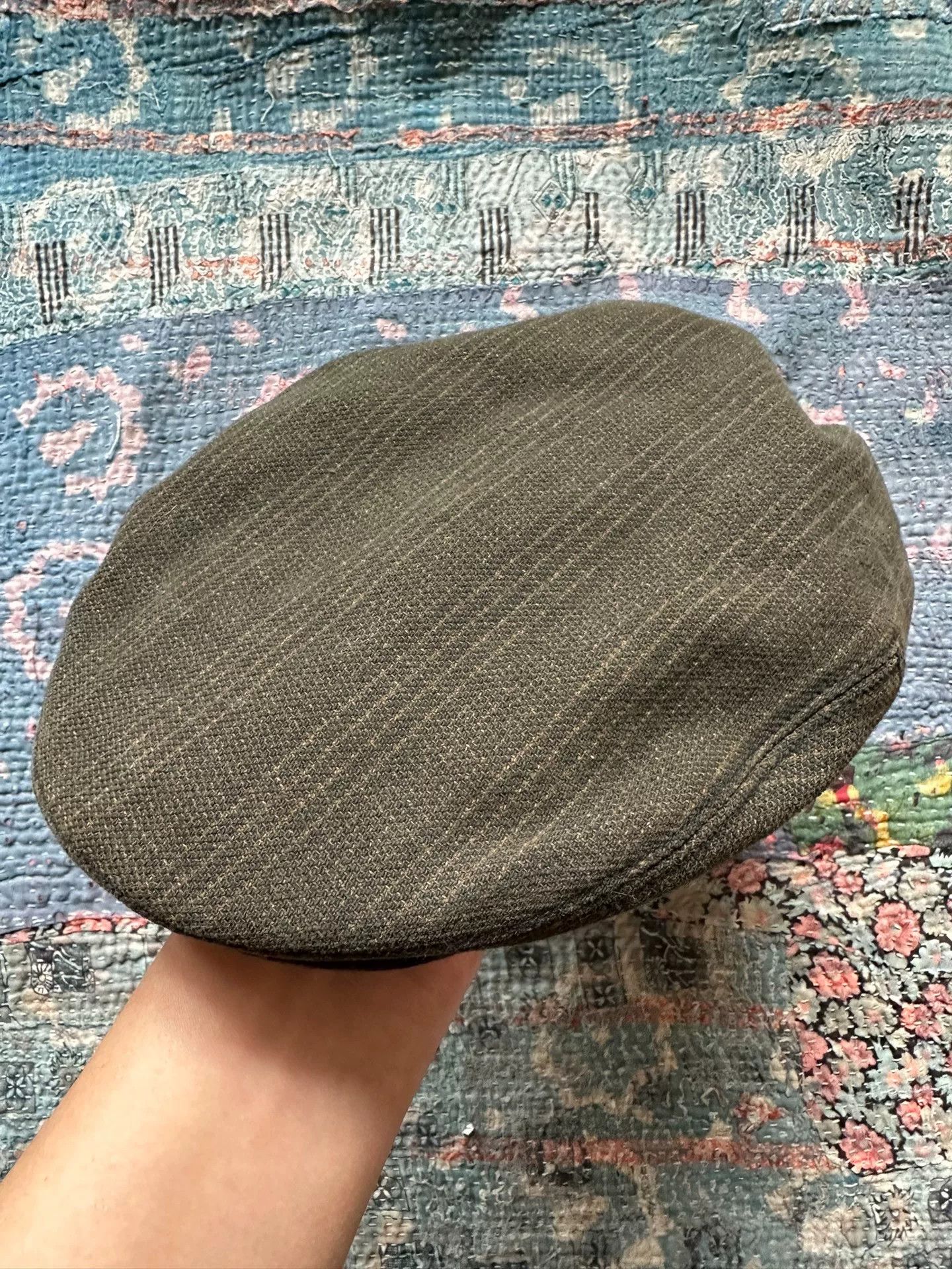 RRL Ralph Lauren rrl plaid baker cap beret newsboy cap Size ONE SIZE - 1 Thumbnail