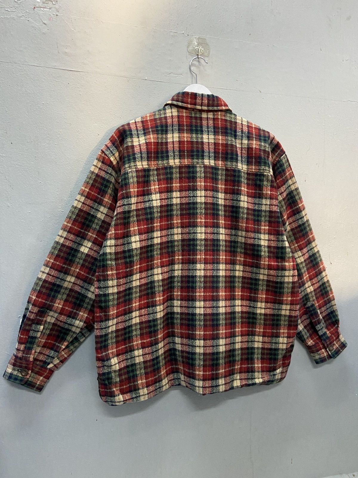 Oshkosh VINTAGE OSHKOSH FLANNEL WOOL JACKET Size US L / EU 52-54 / 3 - 8 Thumbnail