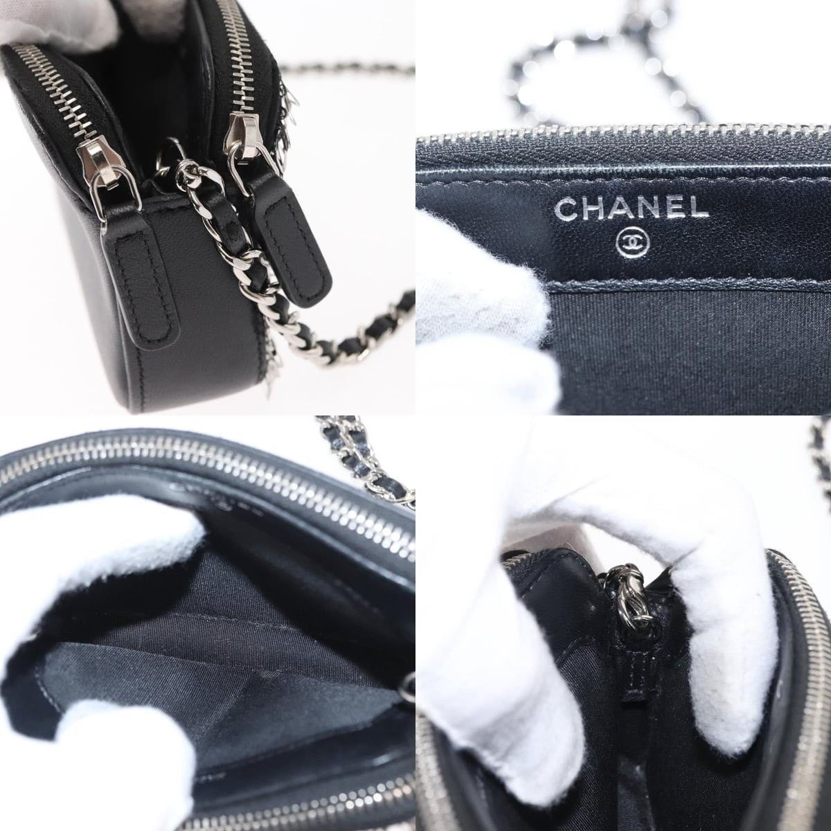 Chanel Chanel Chain Shoulder Bag Sequin Size ONE SIZE - 6 Thumbnail