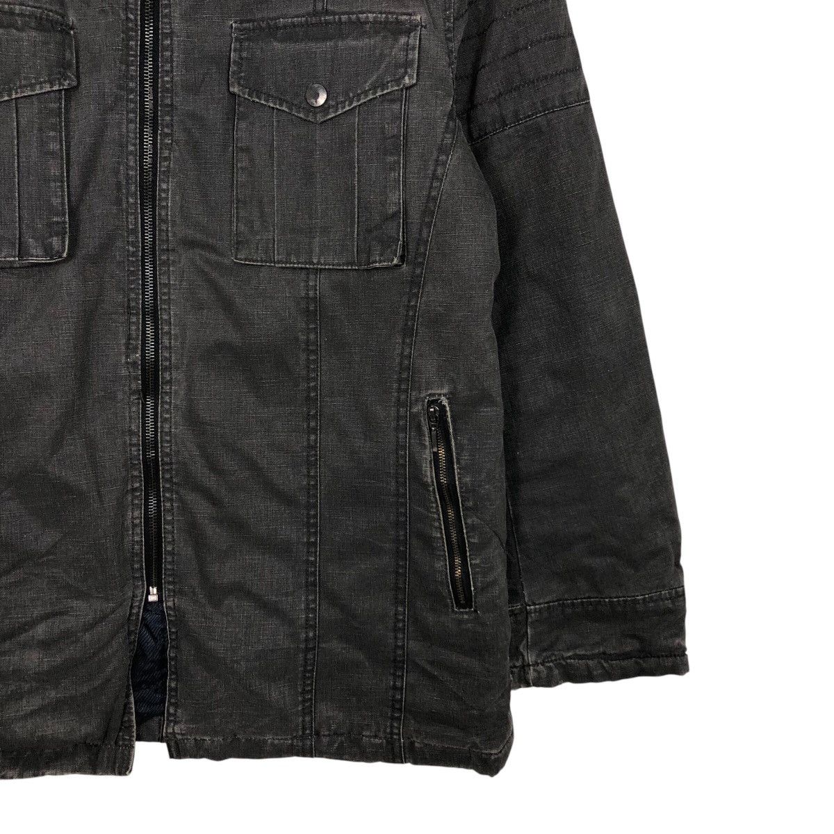 Japanese Brand 📌Vintage Biker Chore Jacket Create Barefoot Issey Miyake Size US L / EU 52-54 / 3 - 6 Thumbnail