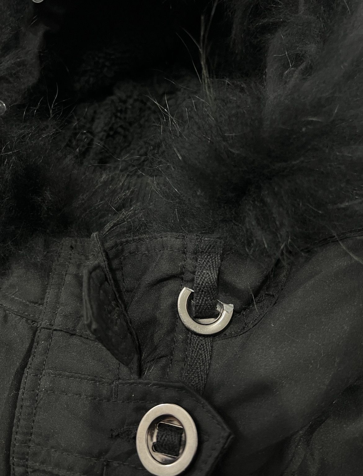 Japanese Brand 2000s Japanese Ifsixwasnine Opium Napoleon Fur Hodded y2k Size US M / EU 48-50 / 2 - 5 Thumbnail