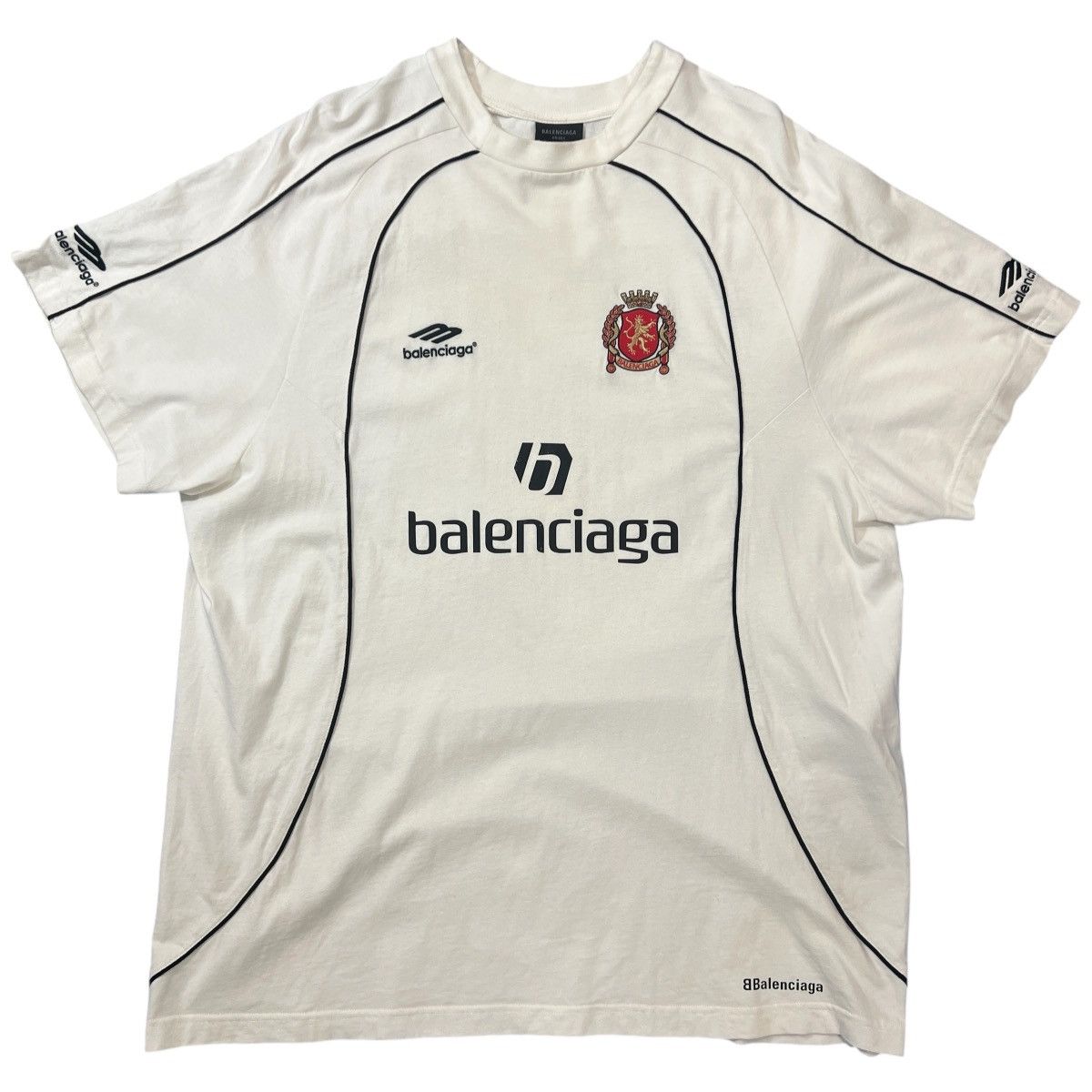 Balenciaga BALENCIAGA 2024SS BALENCIAGA PARIS Bootball Game Shirt Size US S / EU 44-46 / 1 - 1 Thumbnail
