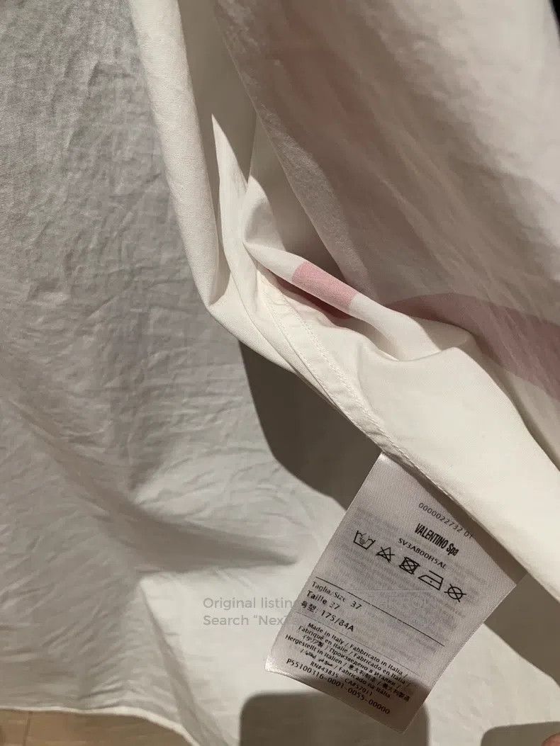 Valentino Valentino Logo long-sleeved shirt Size M / US 6-8 / IT 42-44 - 3 Thumbnail