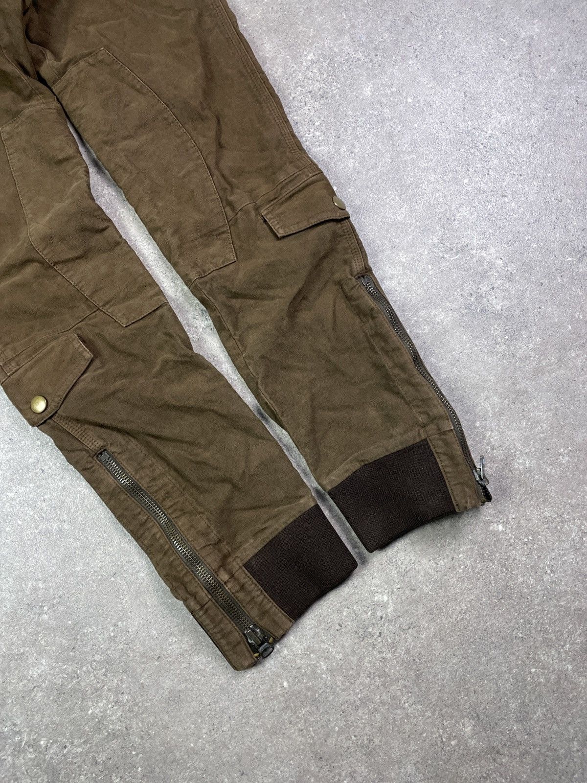 Polo Ralph Lauren × Ralph Lauren × Vintage Polo Ralph Lauren Suede Concho Leather Cowboy Pants Western Size US 32 / EU 48 - 3 Thumbnail
