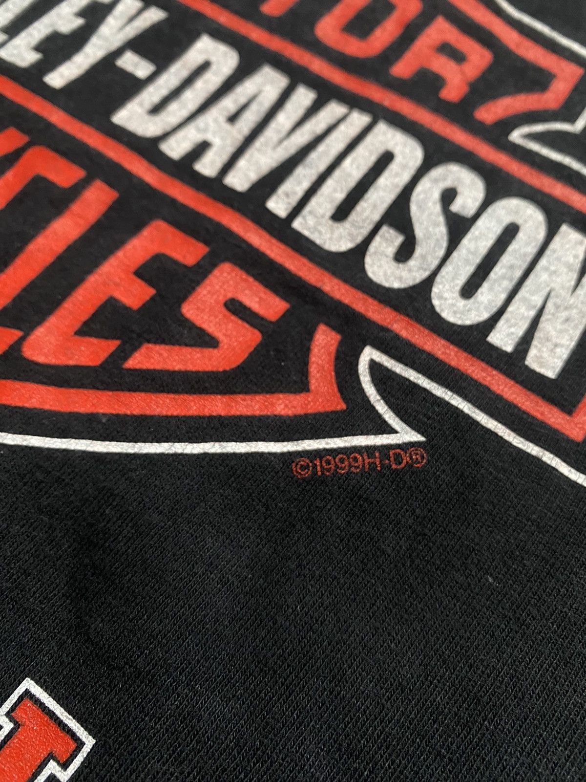 Harley Davidson Vintage Looney Tunes Harley Davidson 90's T- Shirt Size US XL / EU 56 / 4 - 7 Thumbnail