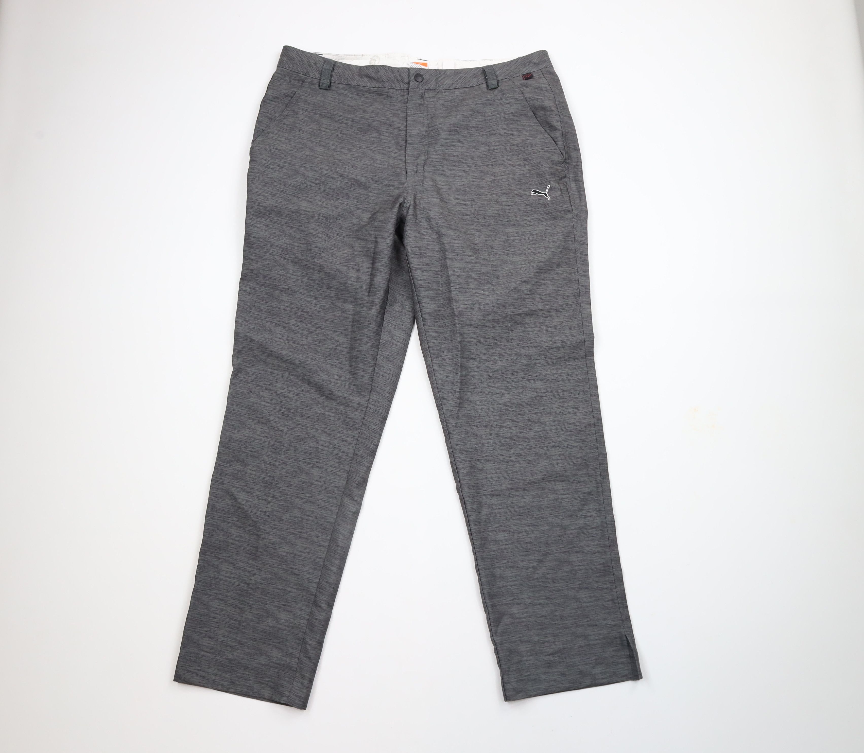 Puma × Vintage Puma Golf Cell Rickie Fowler Tech Golfing Chino Pants Gray Size US 36 / EU 52 - 1 Thumbnail