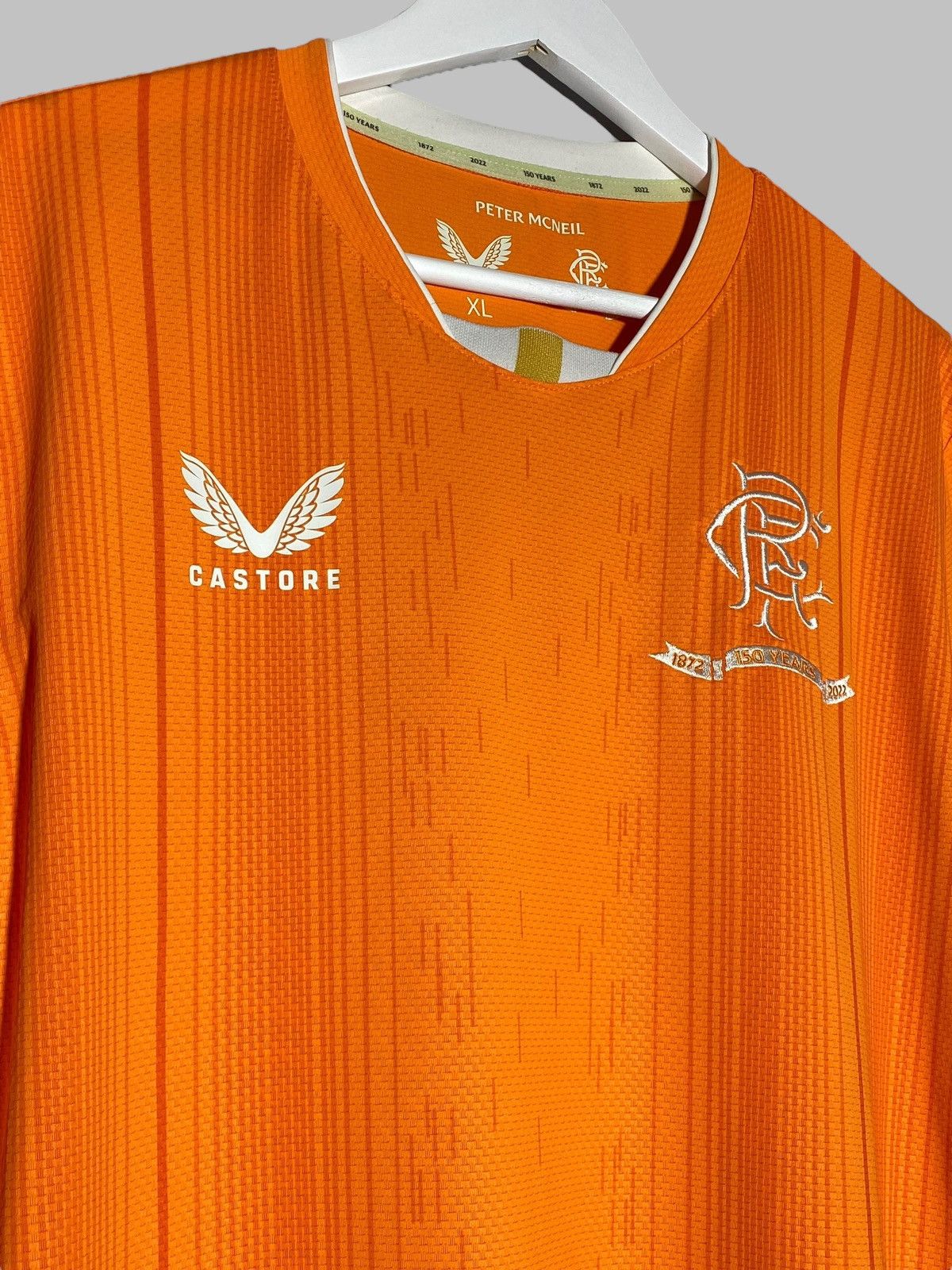 Other Rangers FC 150 Years Orange Jersey Castore Long Sleeve Size US XL / EU 56 / 4 - 4 Thumbnail
