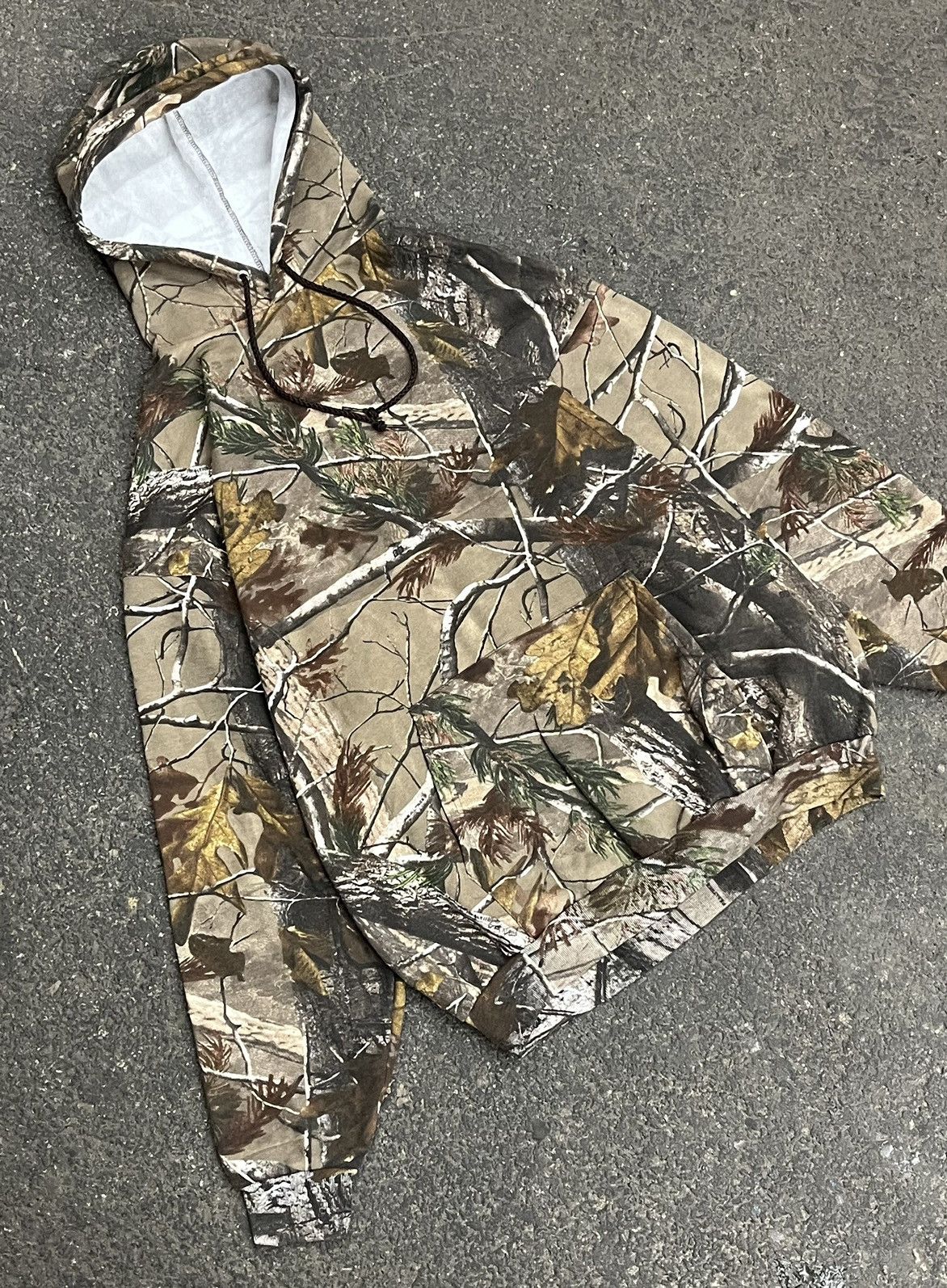 Russell Athletic × Vintage Real tree camo boxy fit russell athletic hoodie hype skater Size US XL / EU 56 / 4 - 2 Thumbnail