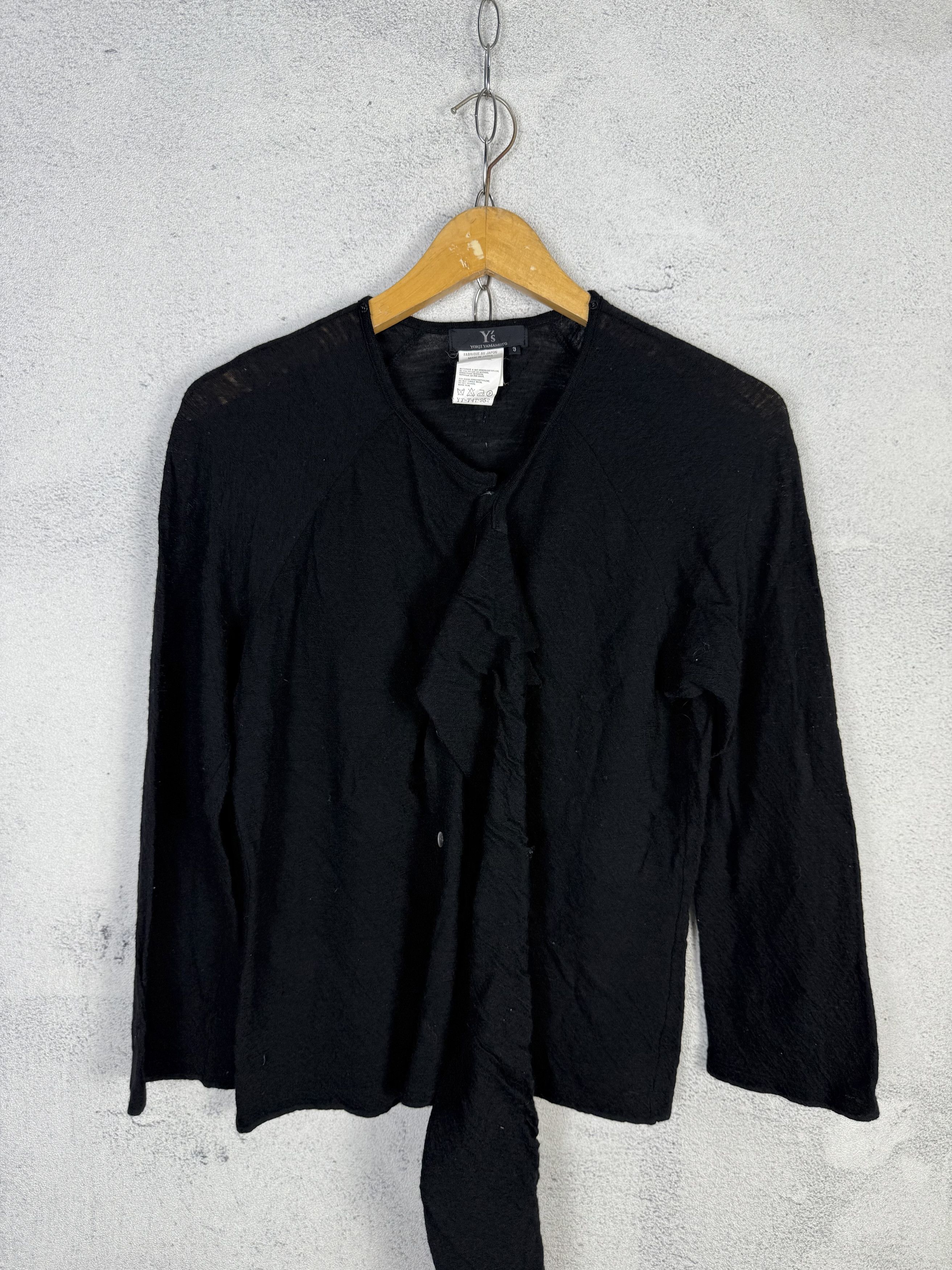 Yohji Yamamoto Yohji Yamamoto Y's Wool Shirt Size M / US 6-8 / IT 42-44 - 3 Thumbnail