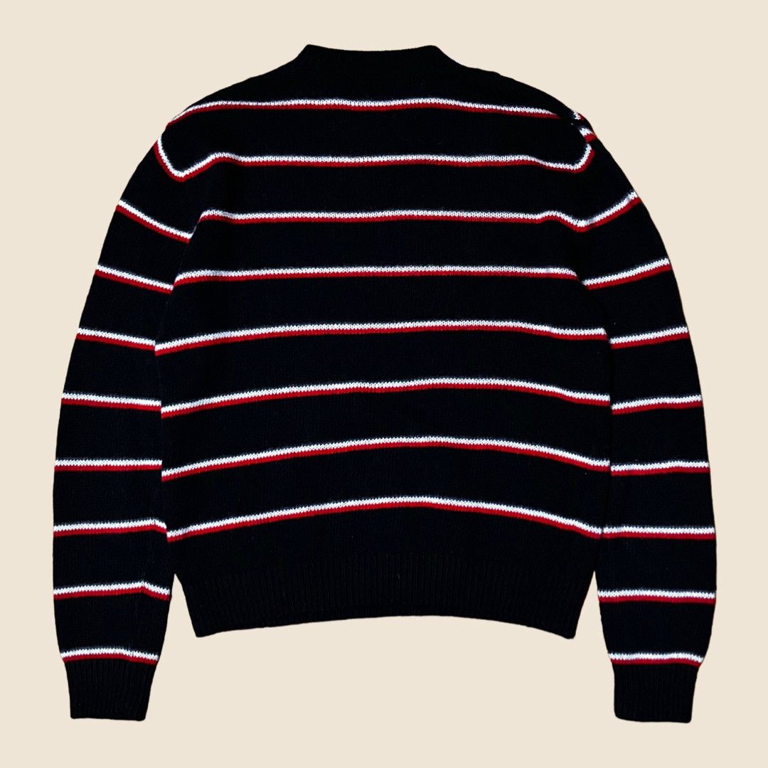 MSGM MSGM Striped Wool Knit Sweater – Made in Italy Size M Size US M / EU 48-50 / 2 - 2 Thumbnail