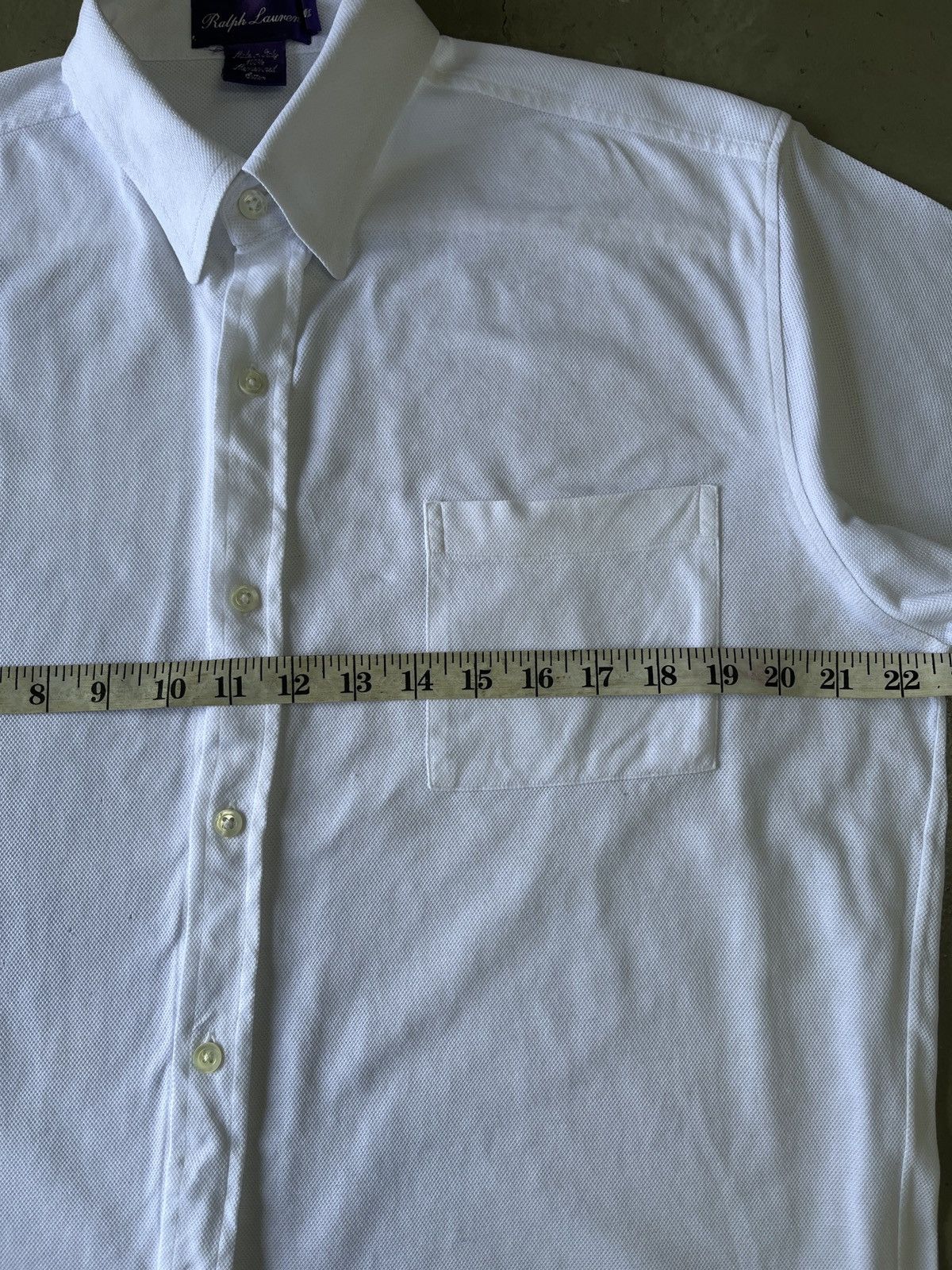 Ralph Lauren Purple Label Ralph Lauren Purple Label Oxford Shirt Size US L / EU 52-54 / 3 - 6 Thumbnail