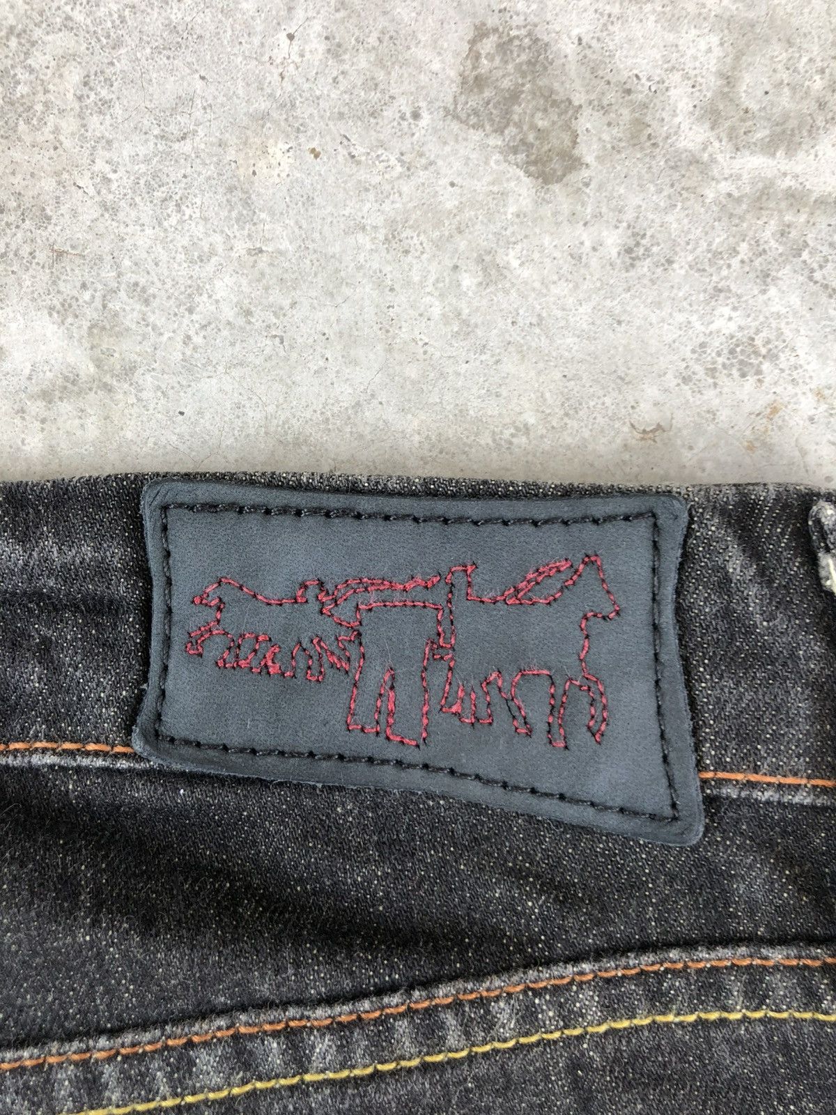 If Six Was Nine Y2k Levi’s Flared Jeans Low Boot Distressed Jeans Size US 33 - 18 Thumbnail