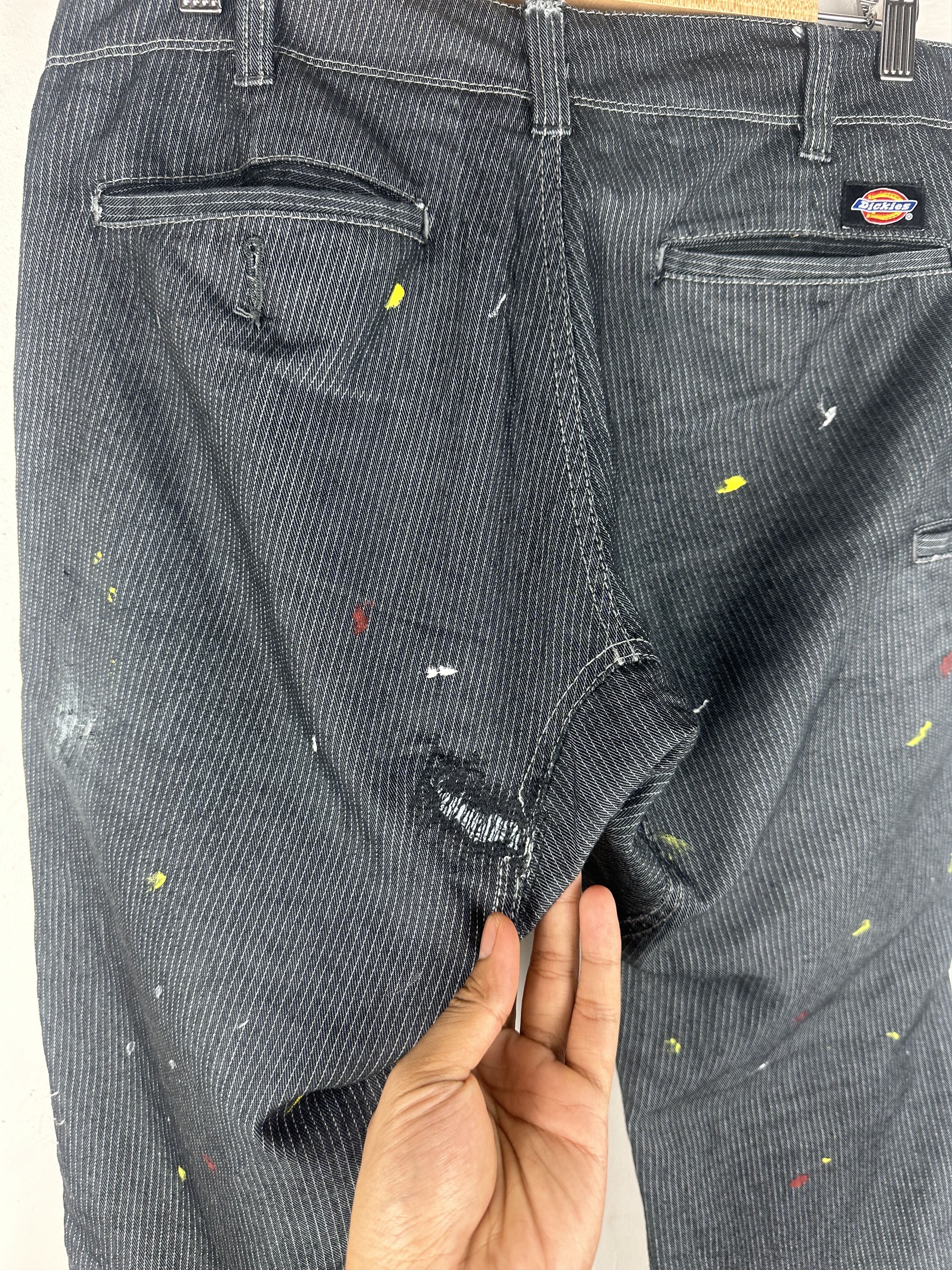 Dickies DICKIES VINTAGE OVER THE STRIPES PAINTED CASUAL PANTS Size US 32 / EU 48 - 10 Thumbnail