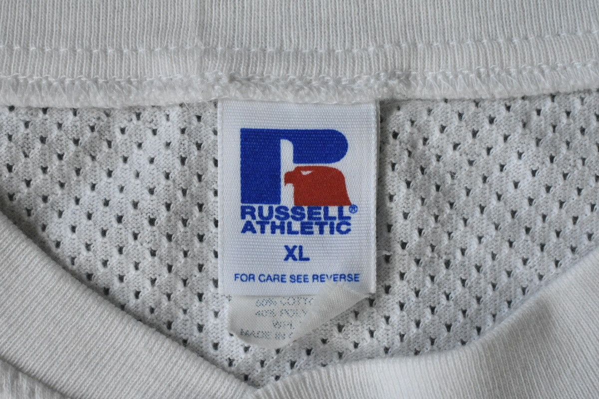 Russell Athletic × Vintage Vintage 90s Life Guard Russell Athletic Shirt (XL) Size US XL / EU 56 / 4 - 5 Thumbnail