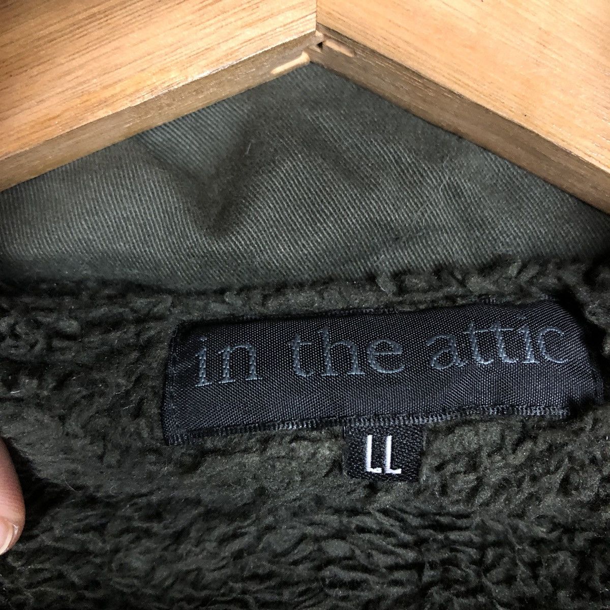 Vintage 🔥Vintage Parka Jacket In The Attic Military Design Size US L / EU 52-54 / 3 - 13 Thumbnail