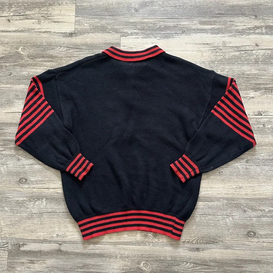 Coca Cola Vintage 80s Coca-Cola Rugby Sweater Size Medium Size US M / EU 48-50 / 2 - 5 Thumbnail