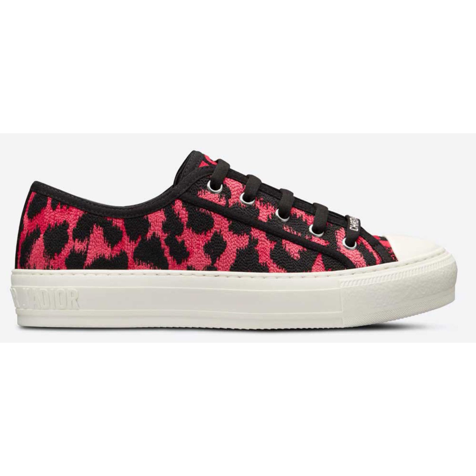 Dior Walk'N'Dior Leopard Lace Up Flat Low Top Trainer Sneaker 40 Size US 10 / IT 40 - 1 Thumbnail
