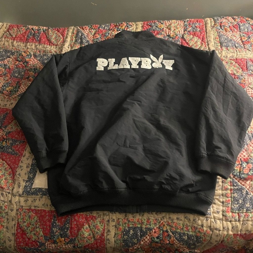 Playboy Playboy Black Jacket with Logo and back design size M/L Size US L / EU 52-54 / 3 - 2 Thumbnail