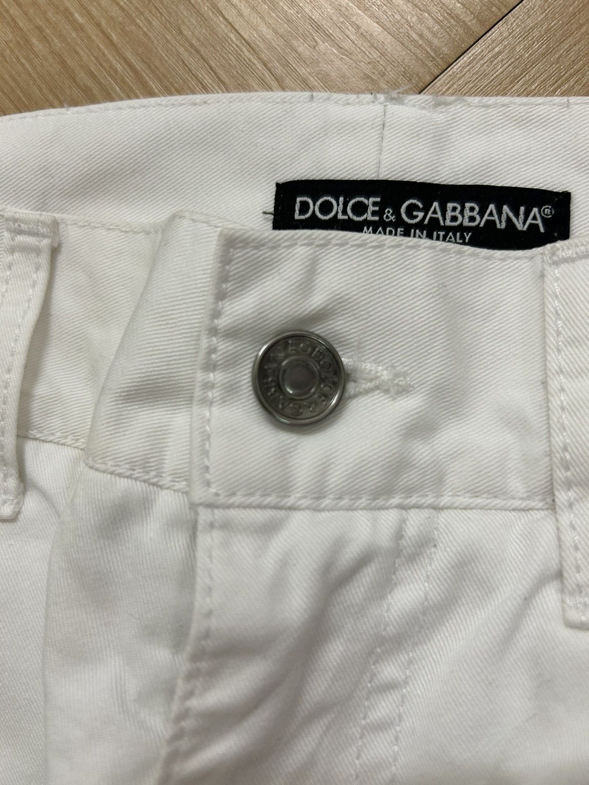 Dolce & Gabbana Dolce & Gabbana white jeans Size US 32 / EU 48 - 8 Thumbnail