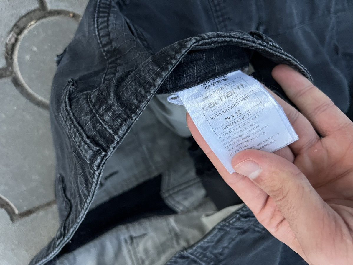 Carhartt × Carhartt Wip × Vintage Vintage Carhartt Wip Faded Regular Cargo Pant Y2K Size US 32 / EU 48 - 6 Thumbnail