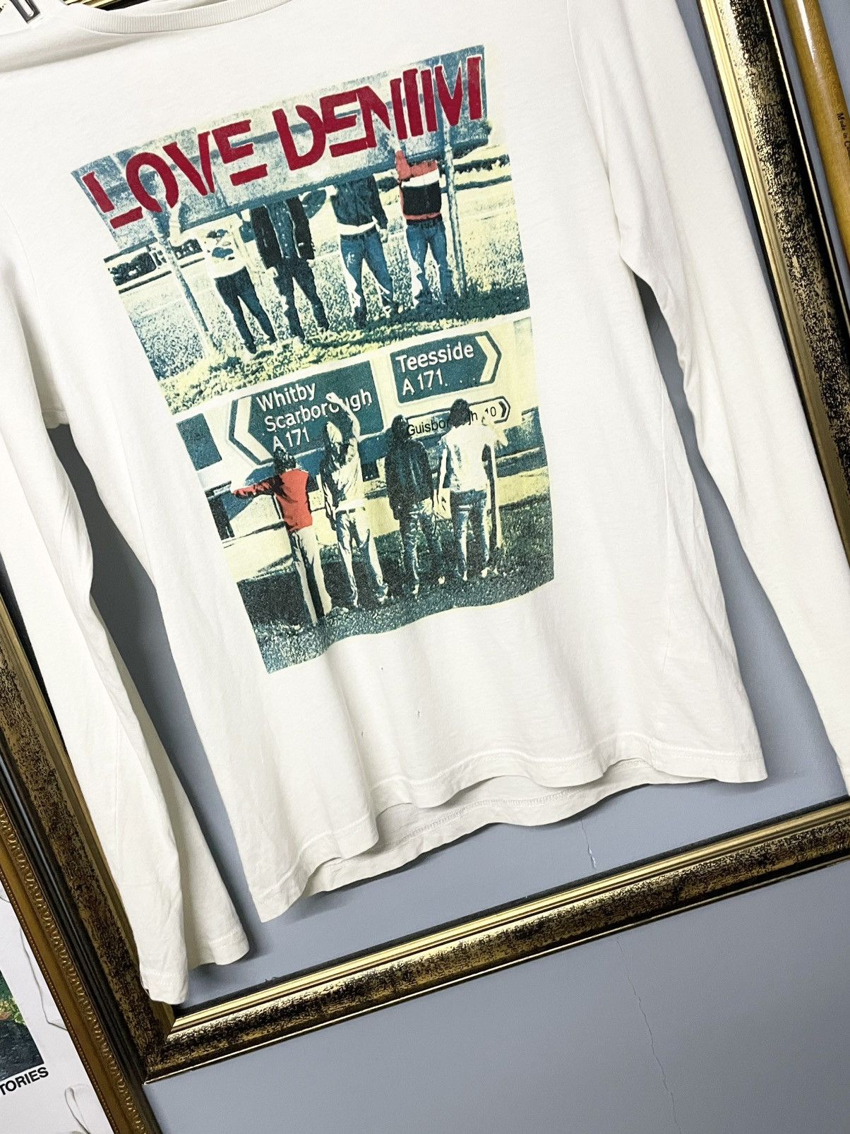 Hysteric Glamour Vintage Japan Designer Museum Design ‘LOVE DENIM’ Longsleeve Size US S / EU 44-46 / 1 - 4 Thumbnail