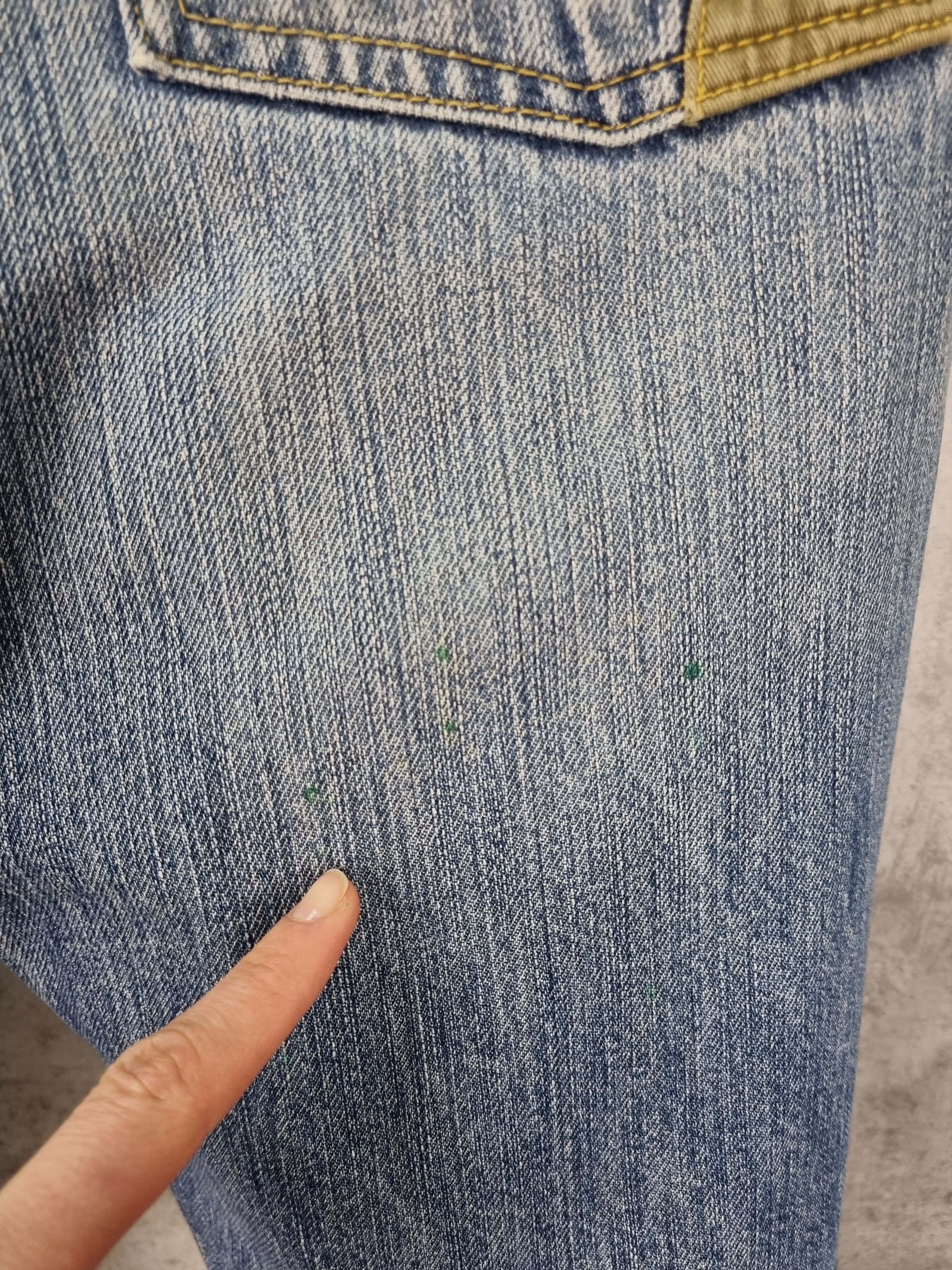 Vintage 90s Dolce & Gabbana Dirty Aesthetic Denim Jeans Size US 32 / EU 48 - 22 Thumbnail