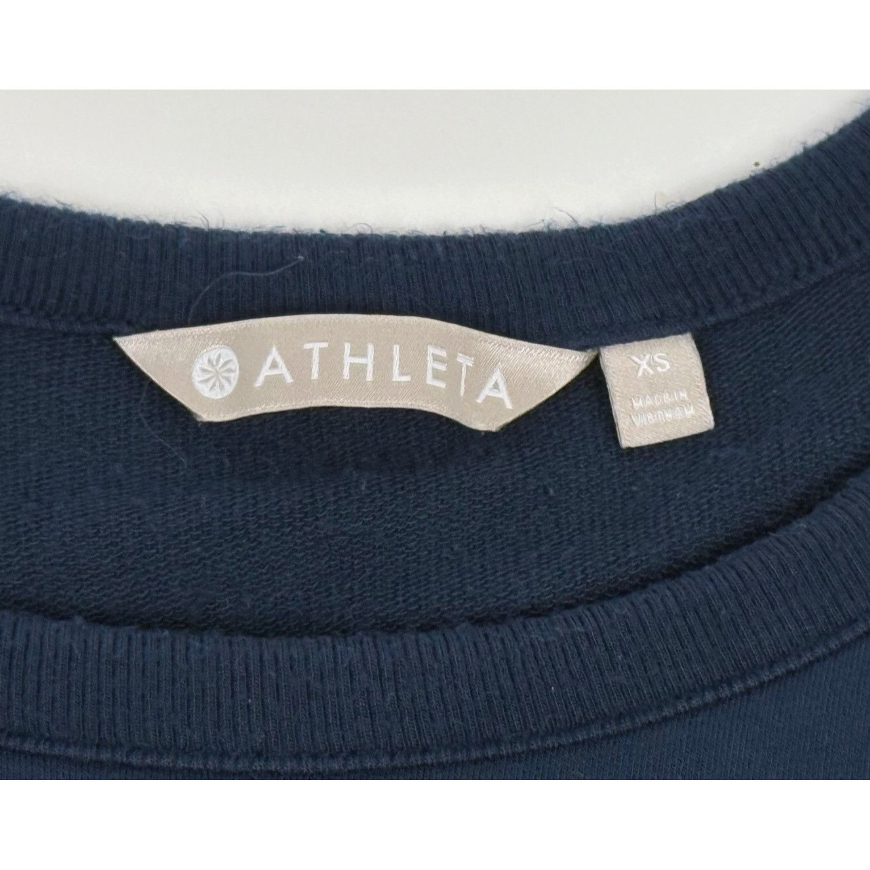 Athleta Athleta Cutout Neck Sweatshirt Constellation Blue Size XS Size XS / US 0-2 / IT 36-38 - 2 Thumbnail