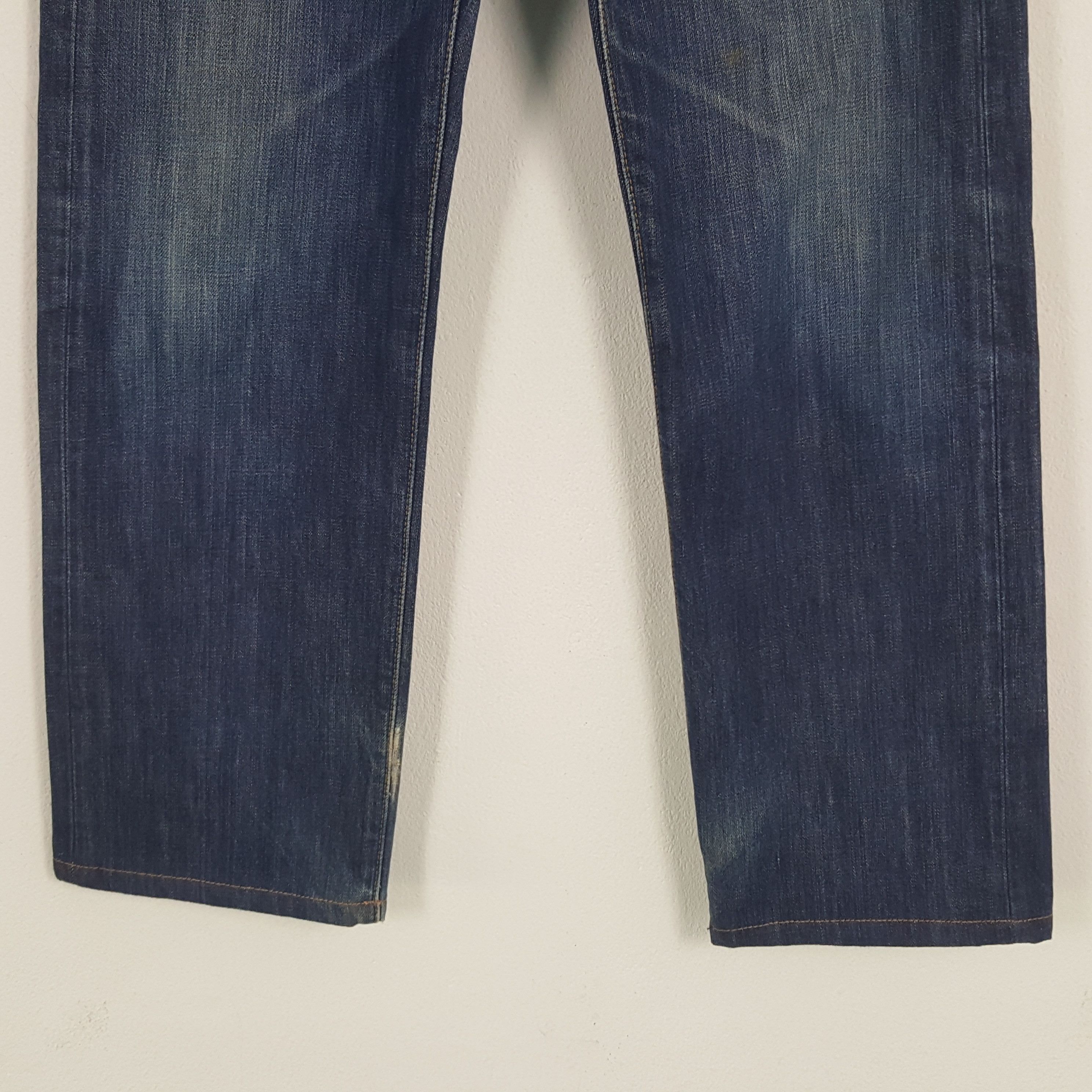 Evisu × Japanese Brand × Vintage Vintage EVISU Japanese Brand Daicock Custom Art Denim Jeans Size US 35 - 7 Thumbnail