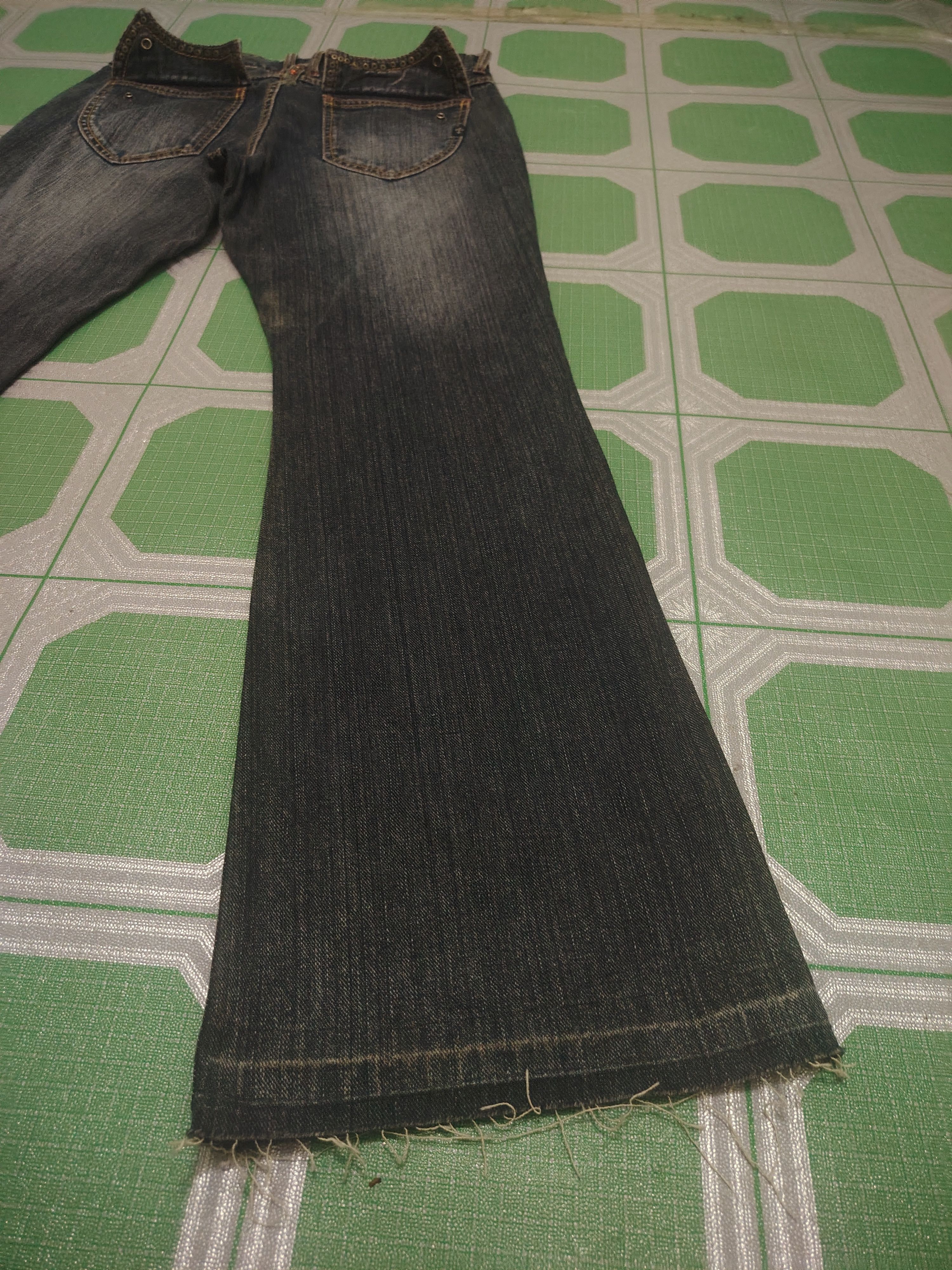 If Six Was Nine Rare!!! Japan Custom Culture Flared Jeans Size US 30 / EU 46 - 19 Thumbnail