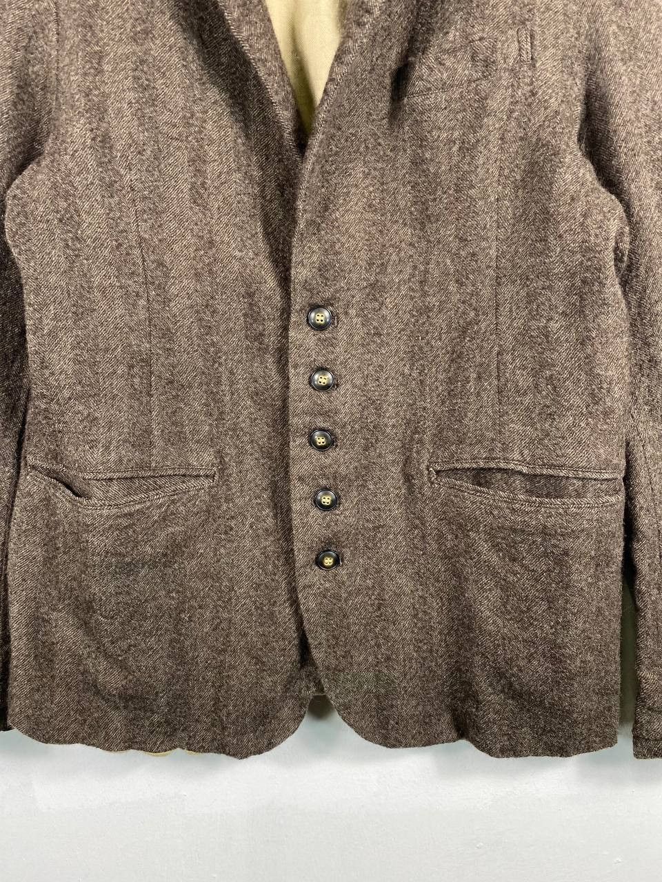 Johnbull john bull wool herringbone jacket nice design Size US M / EU 48-50 / 2 - 3 Thumbnail