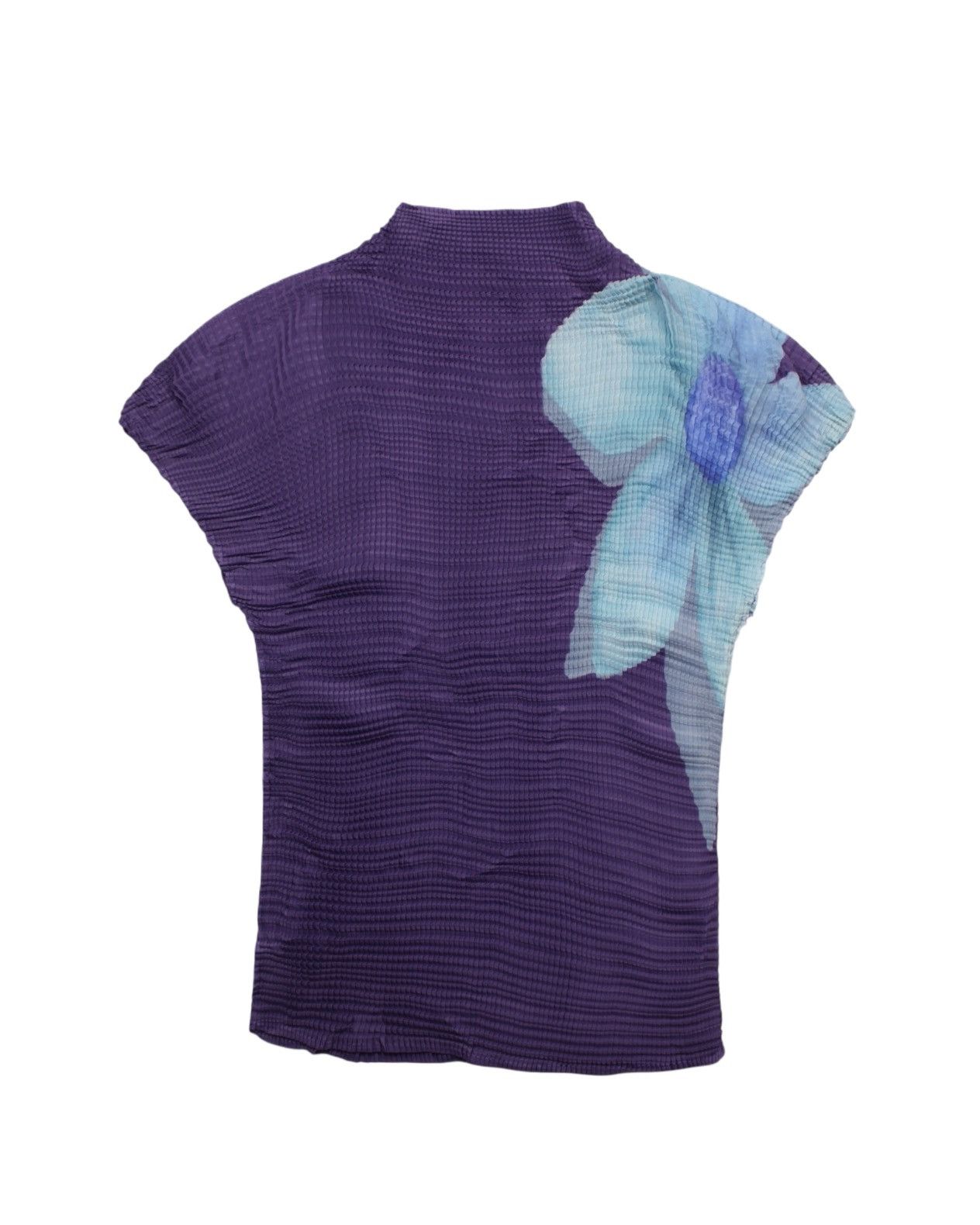 Designer × Japanese Brand 2000S JAPANESE PLEATED TOP WITH FLORAL PRINT Size M / US 6-8 / IT 42-44 - 3 Thumbnail