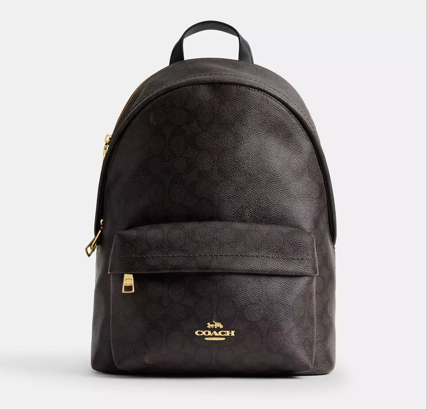 Coach Taylor Small Backpack In Signature Canvas CDW76 Size ONE SIZE - 5 Thumbnail