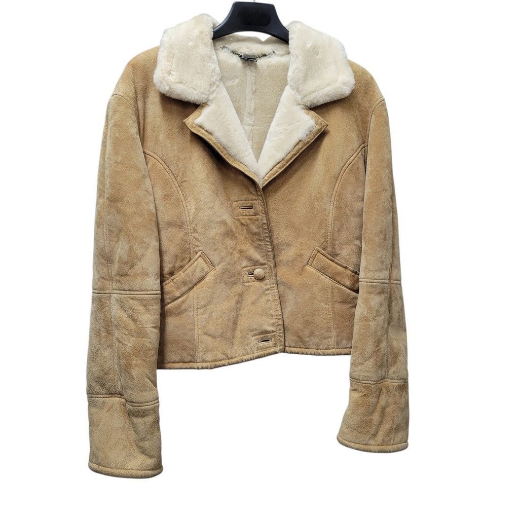 Gallery Dept. GALLERY Vintage Genuine Leather Modacrylic Lined Jacket Larg Size L / US 10 / IT 46 - 3 Thumbnail