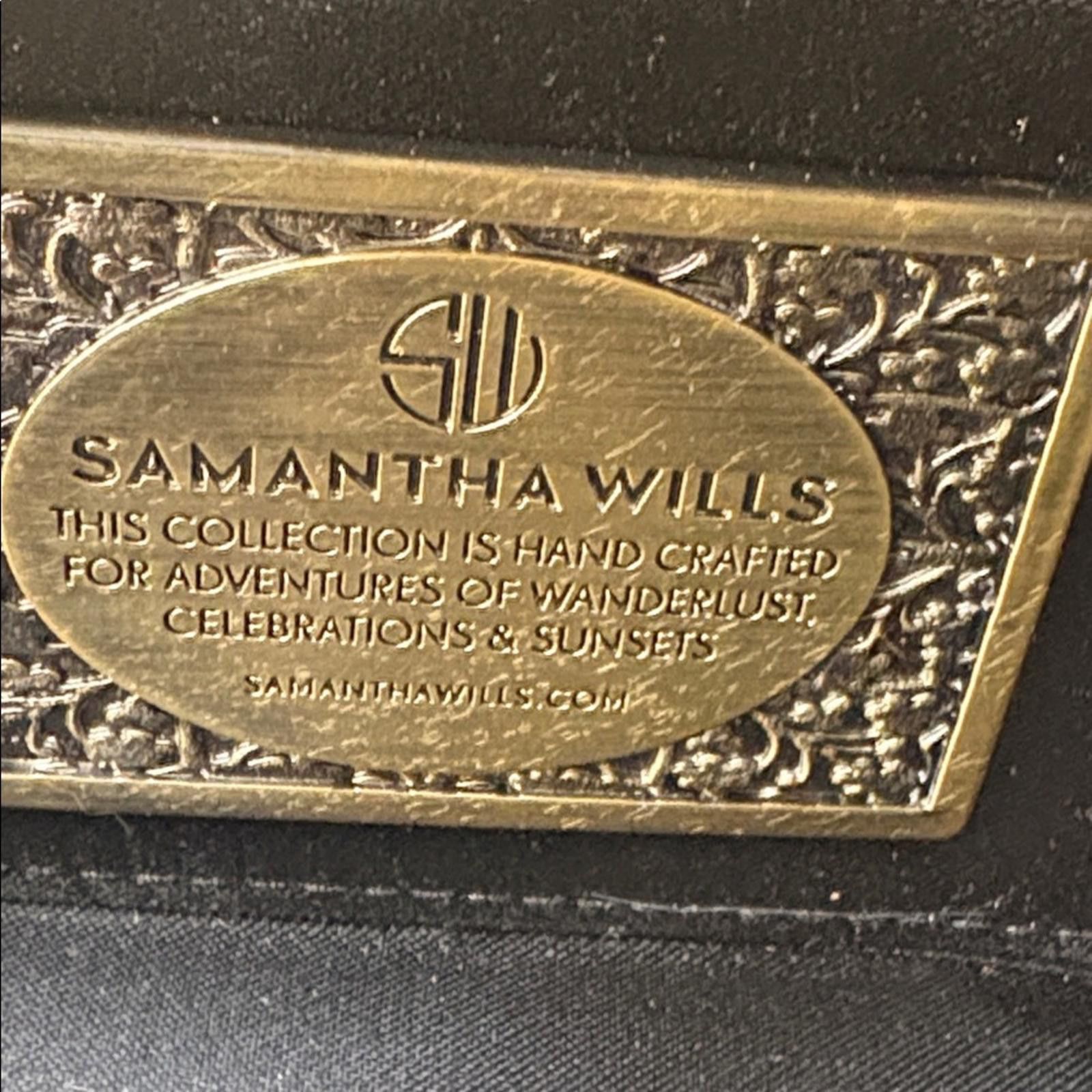 Other Samantha Wills Hand Crafted Turquoise Snakeskin Clutch Size ONE SIZE - 8 Thumbnail