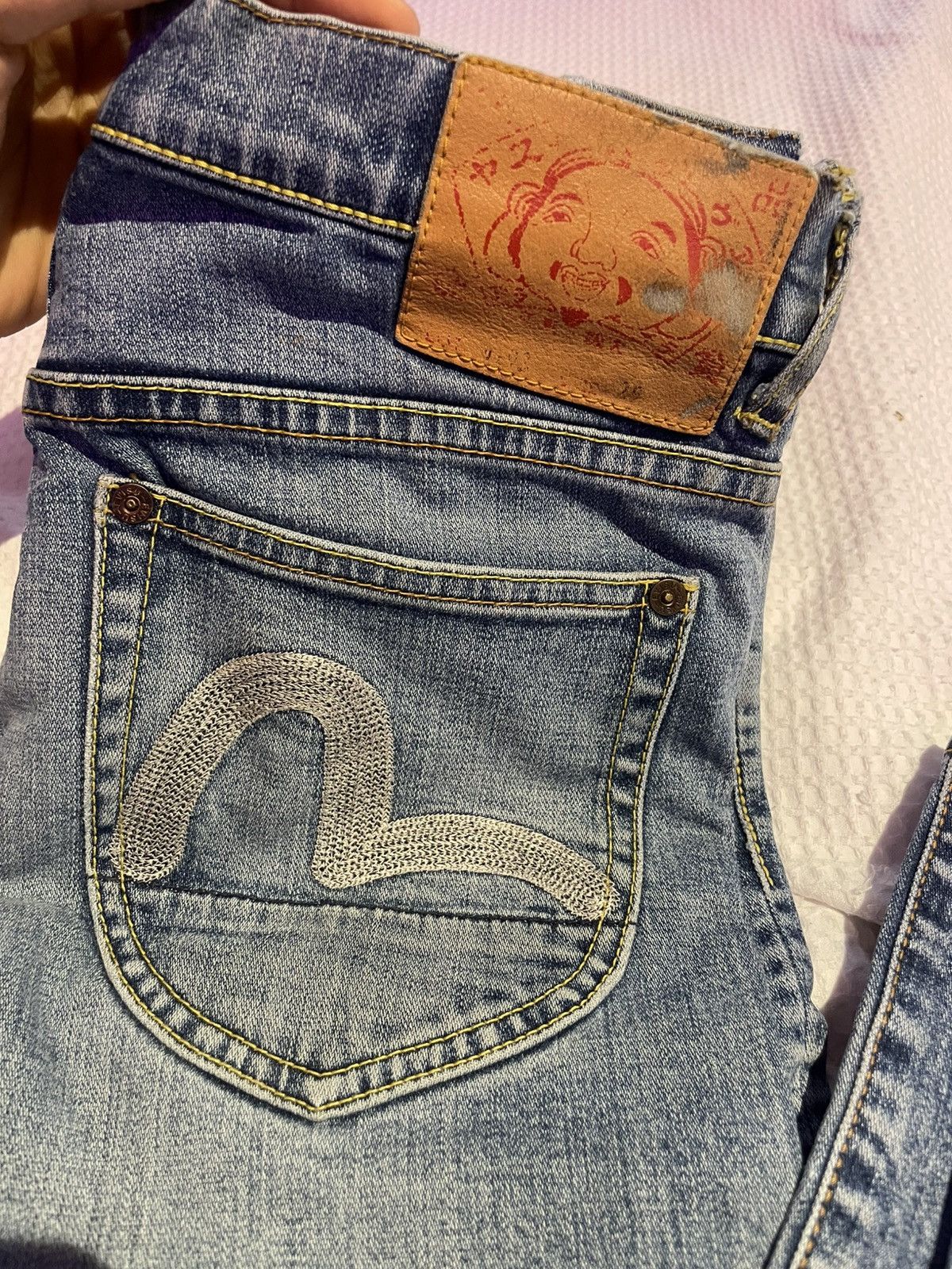 Evisu Evisu Embroidery Bootcut Jeans Size 29" - 4 Thumbnail