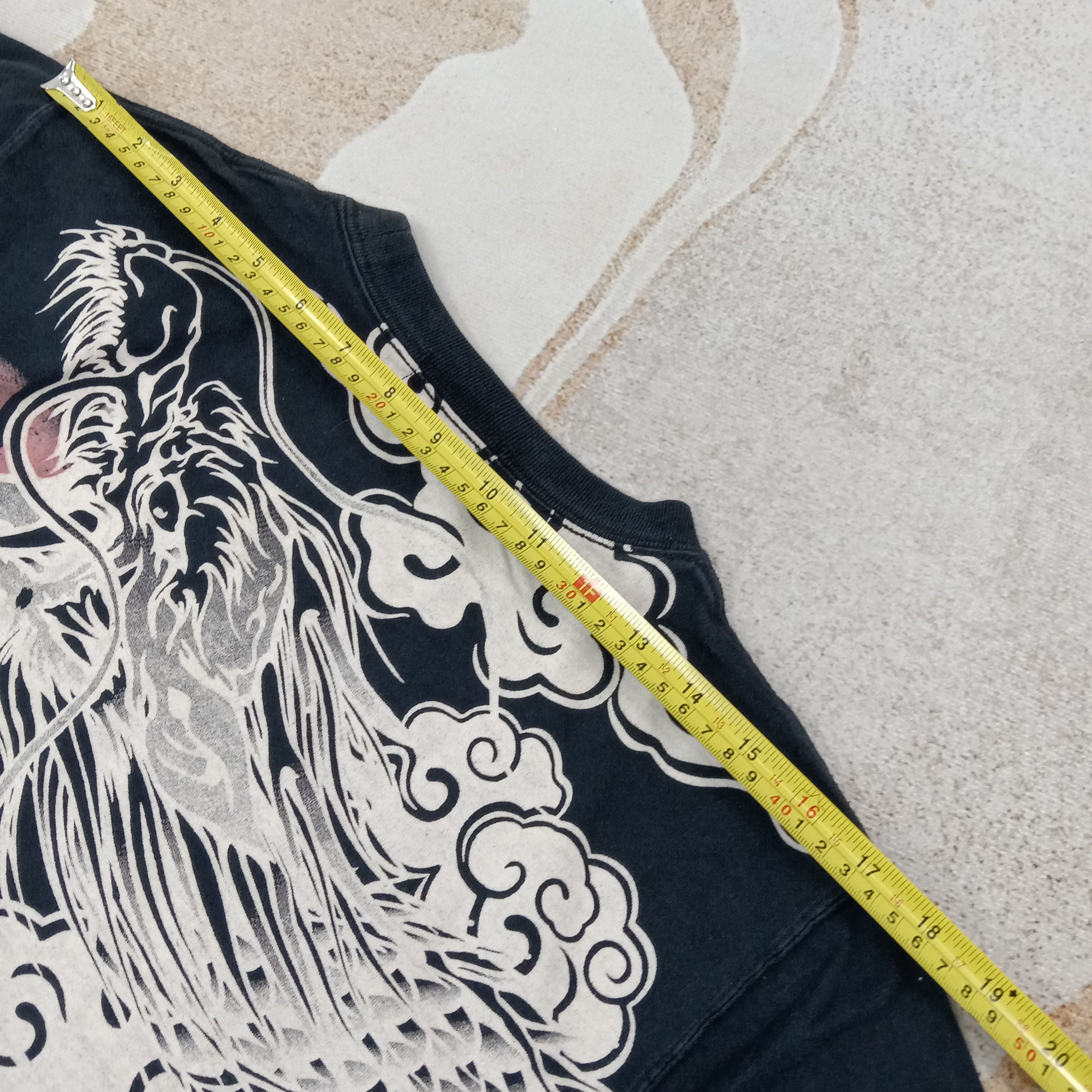Karakuri Tamashii Karakuri Tamashii Embroidery Design Sukajan Tshirt C267N64 Size US M / EU 48-50 / 2 - 6 Thumbnail