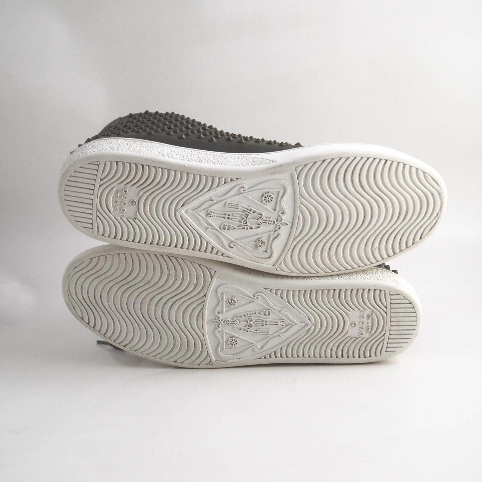 Gucci Gucci Sneakers Studded Green Leather Womens EU 39.5 US 9.5 Size US 9.5 / IT 39.5 - 11 Thumbnail