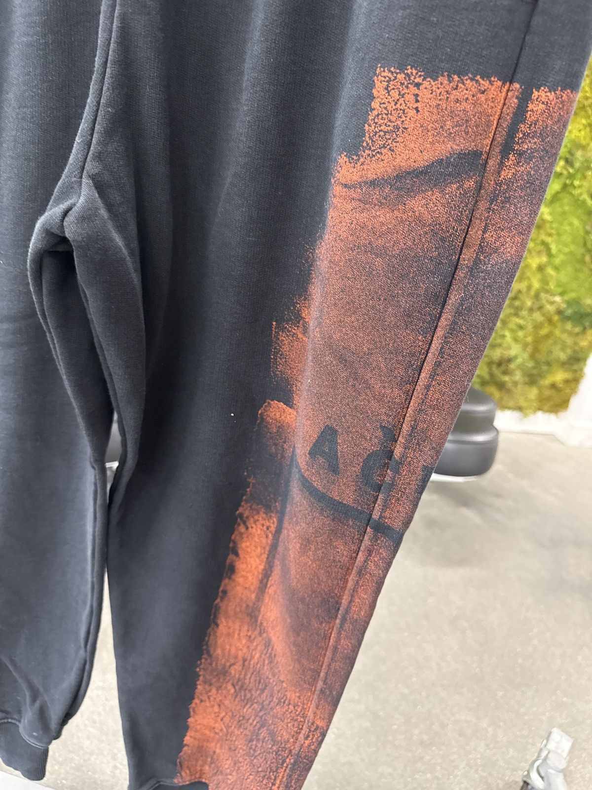 A-COLD-WALL* A-COLD-WALL Collage Sweatpants Black/Rust Size US 34 / EU 50 - 3 Thumbnail