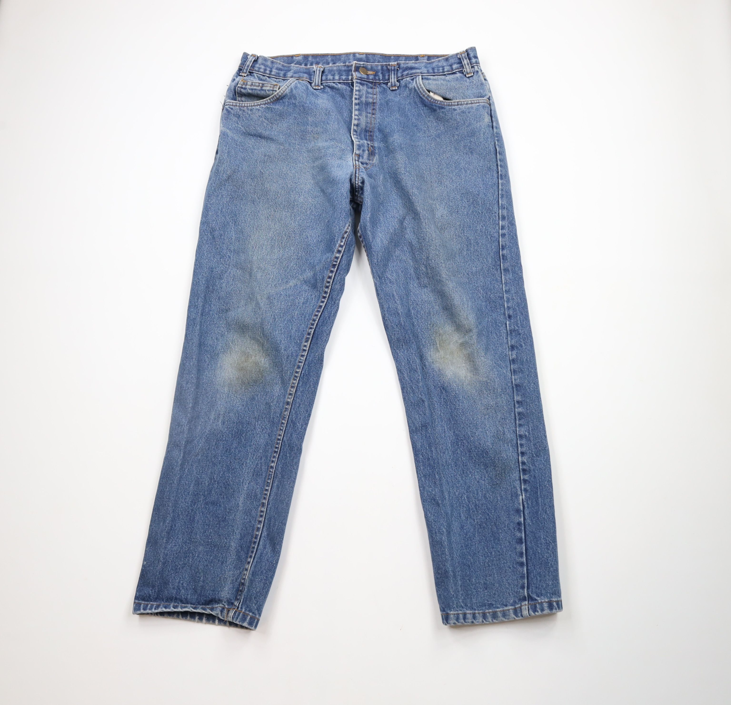 Vintage Vintage Big Bill FR HRC 2 Flame Resistant Work Jeans Blue Size US 38 / EU 54 - 1 Thumbnail