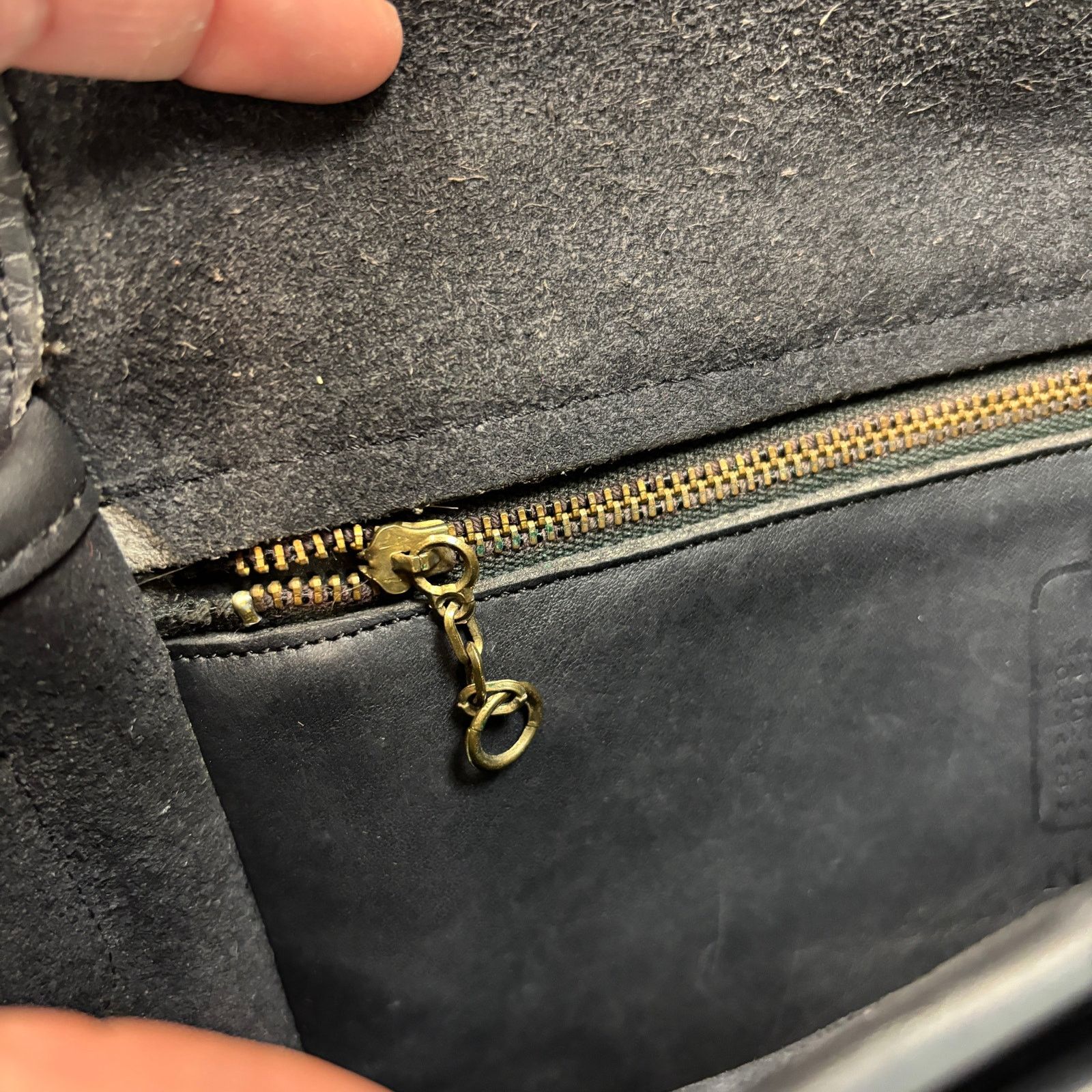 Coach × Vintage VTG Coach 933-9514 Penny Pocket Clasp Front Crossbody Bag Size ONE SIZE - 11 Thumbnail