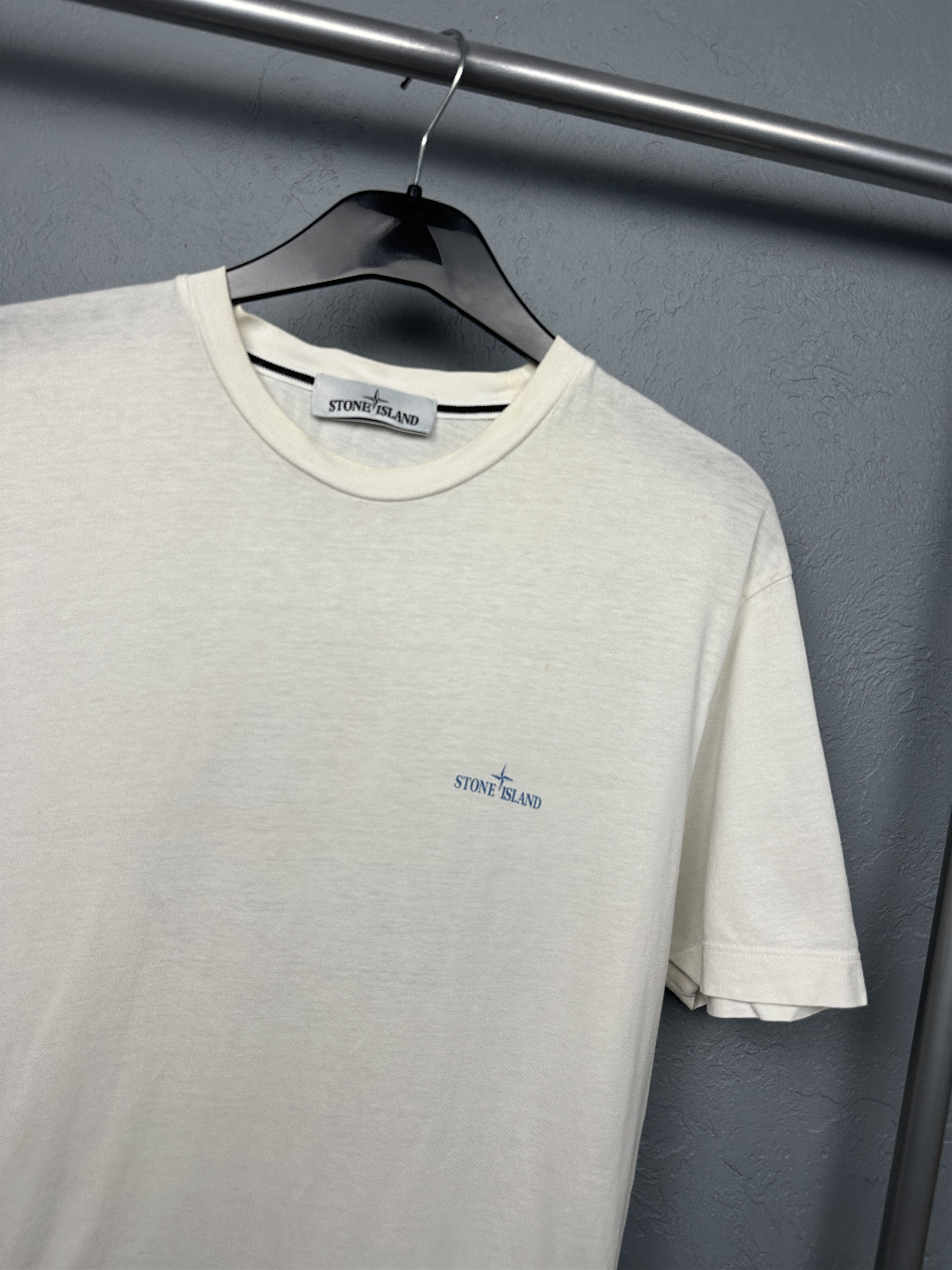 Stone Island Stone Island Mens Big Logo T-Shirt Size US L / EU 52-54 / 3 - 6 Thumbnail