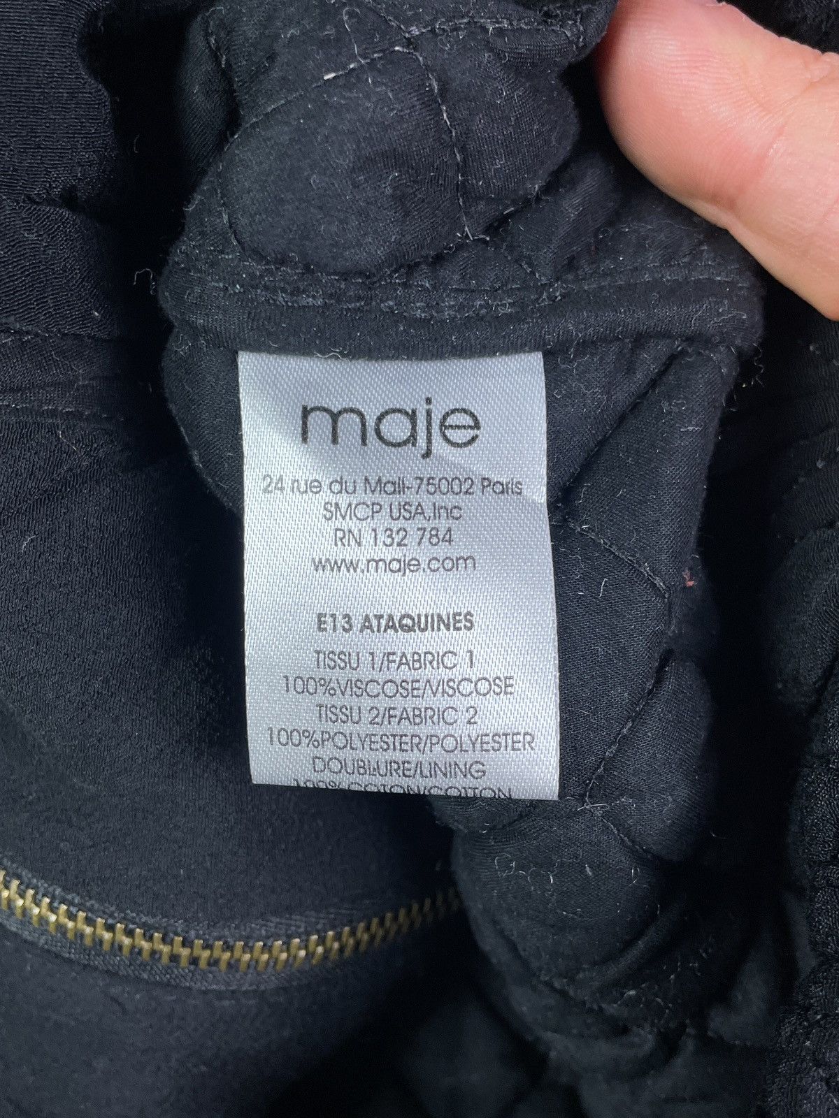 Maje Vintage Maje Jacket Size XS / US 0-2 / IT 36-38 - 3 Thumbnail
