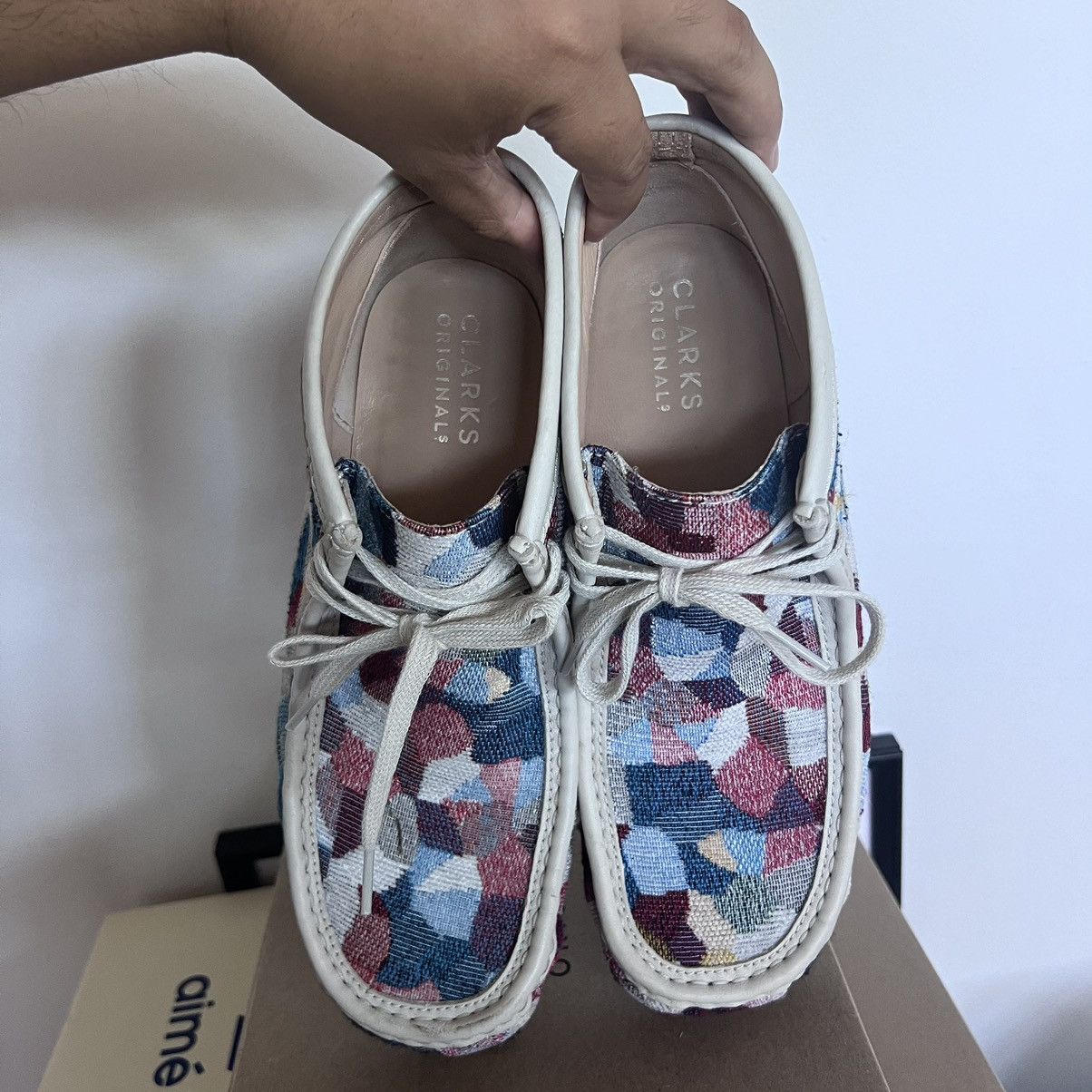 Clarks Clarks Wallabee “Mosaic” Size US 11 / EU 44 - 5 Thumbnail