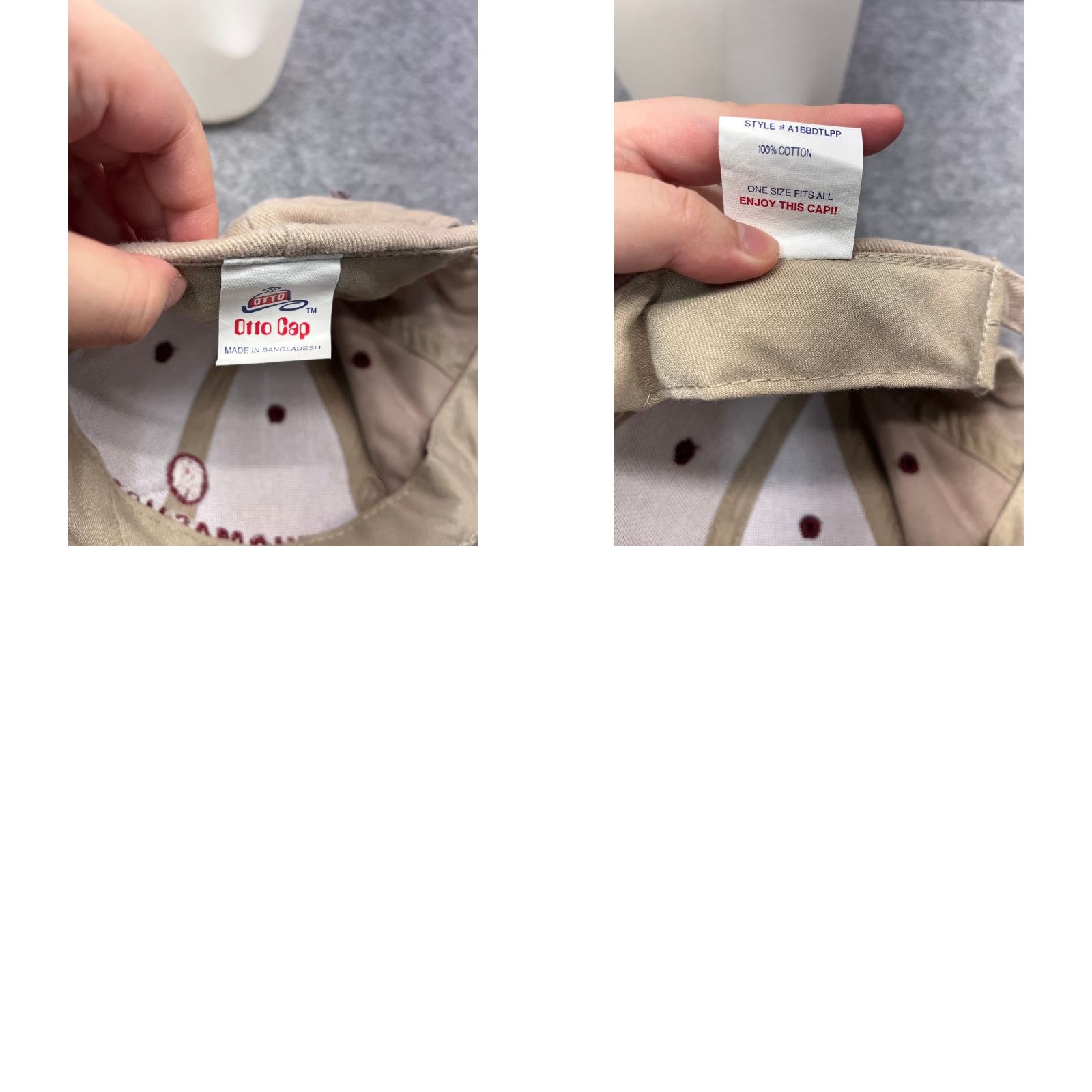Vintage Otto Hat Cap Strap Back Adult One Size Beige 100% Cotton Baseball Cap Mens Casual Workwear Adjustable Lightweight Twill Cars Outdoor Vintage No N/A Size ONE SIZE - 9 Thumbnail