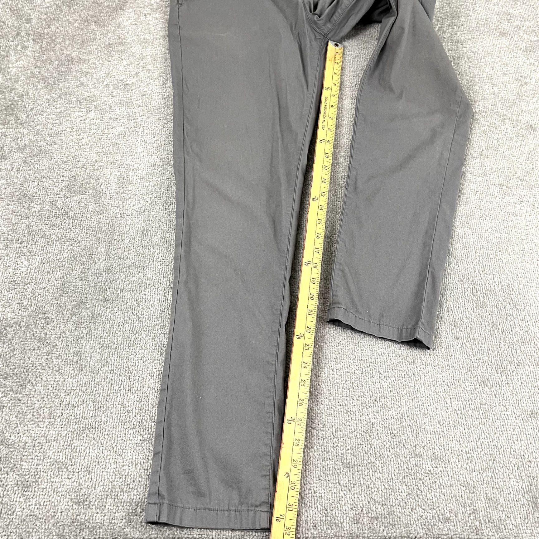 Vintage BIRD DOGS Pants Mens 32 x 32 Slim Tapered Gray Performance Golf Stretch Travel Size US 32 / EU 48 - 5 Thumbnail