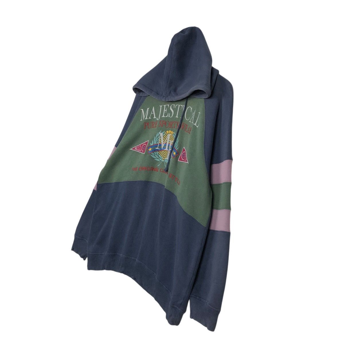 Japanese Brand × Vintage 📌Vintage Sweatshirt Majestical Big Logo Over Print Size US L / EU 52-54 / 3 - 3 Thumbnail